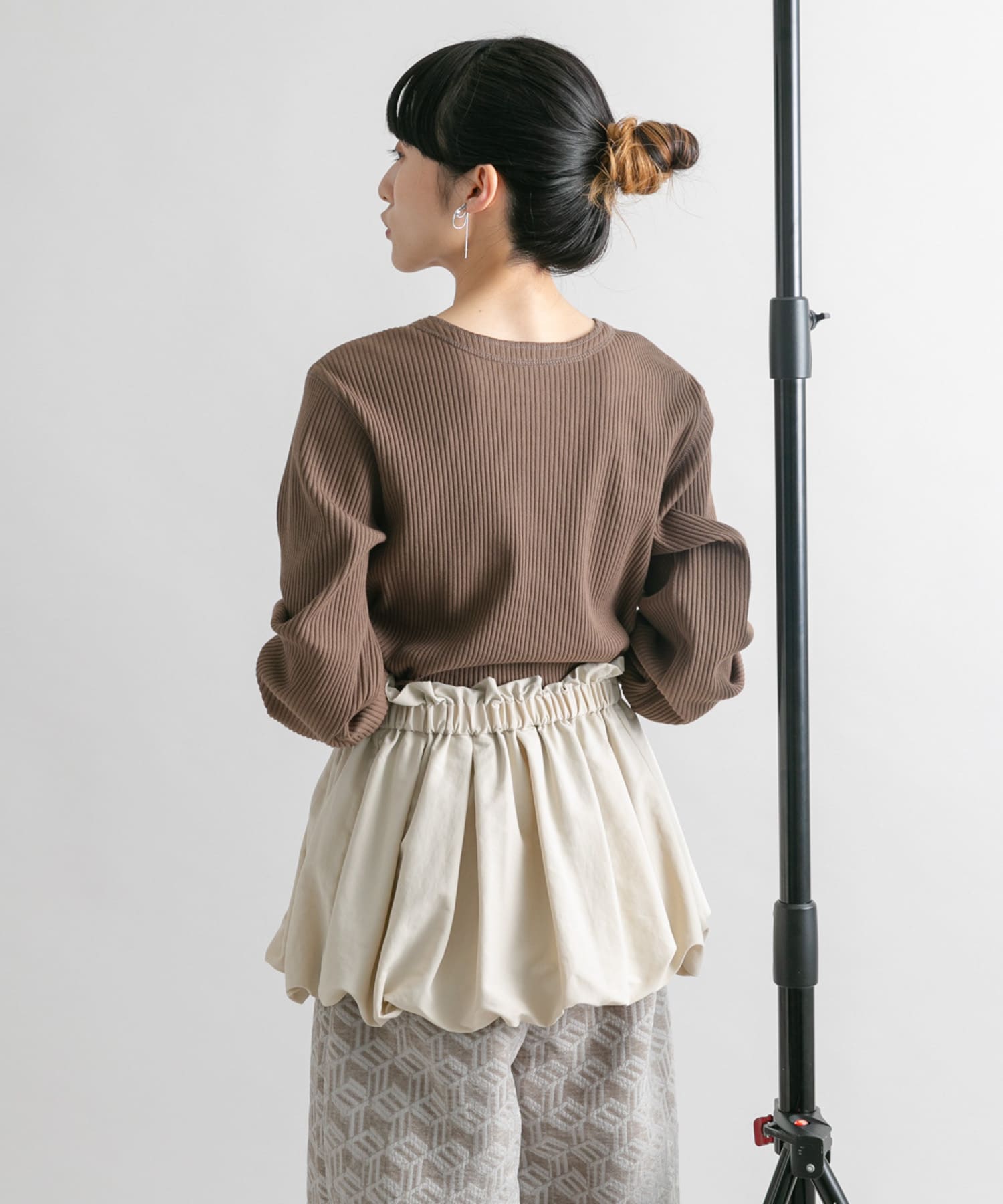 身長：160cm サイズ：one