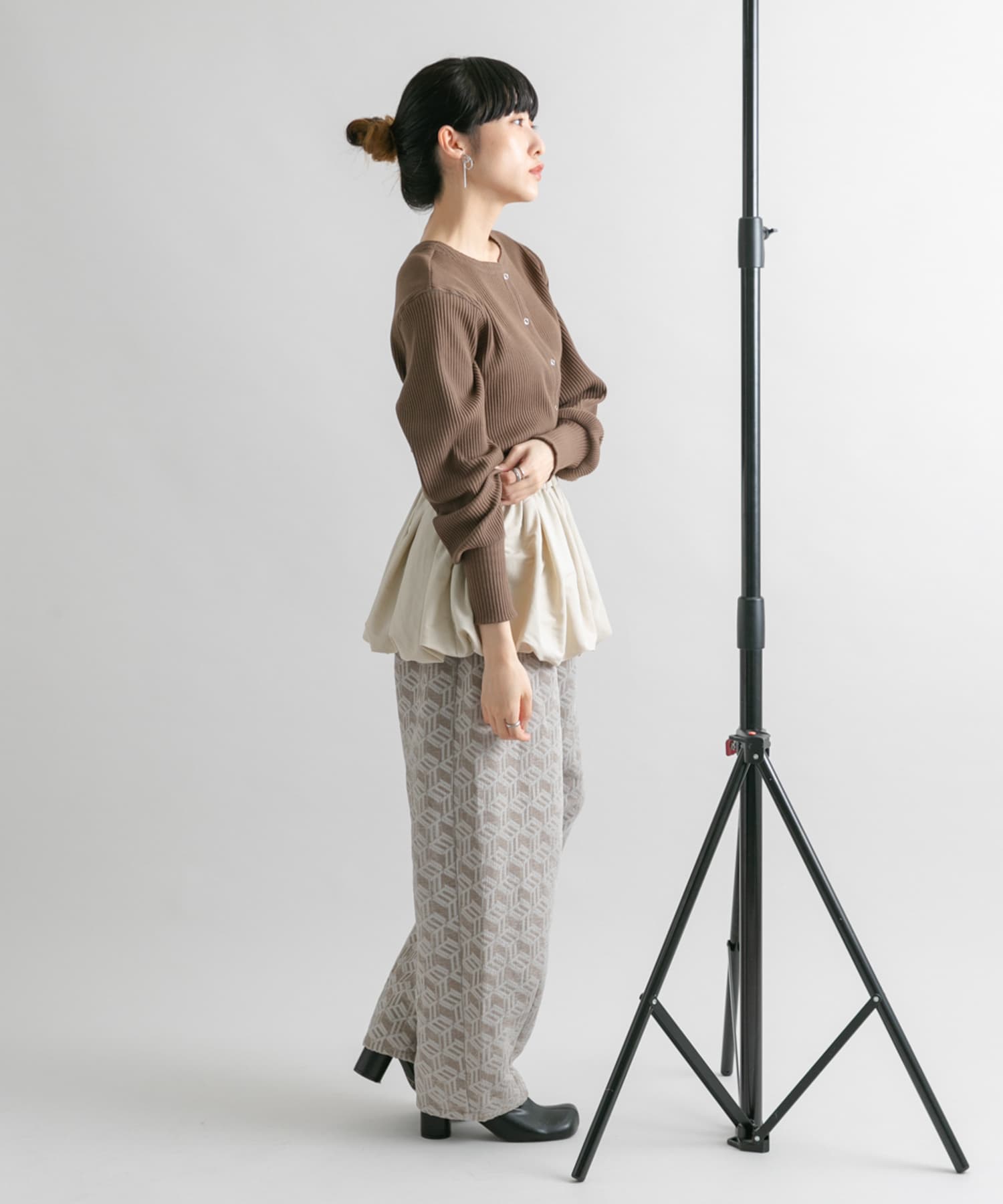 身長：160cm サイズ：one