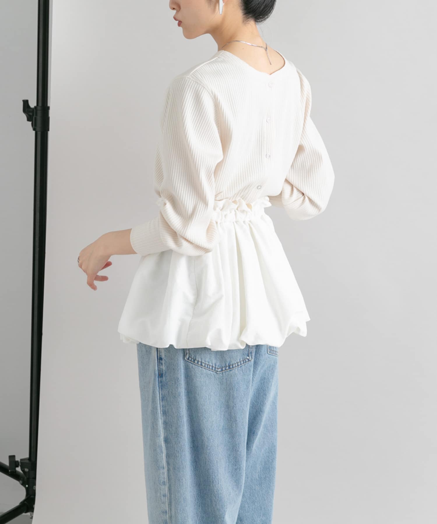 身長：160cm サイズ：one