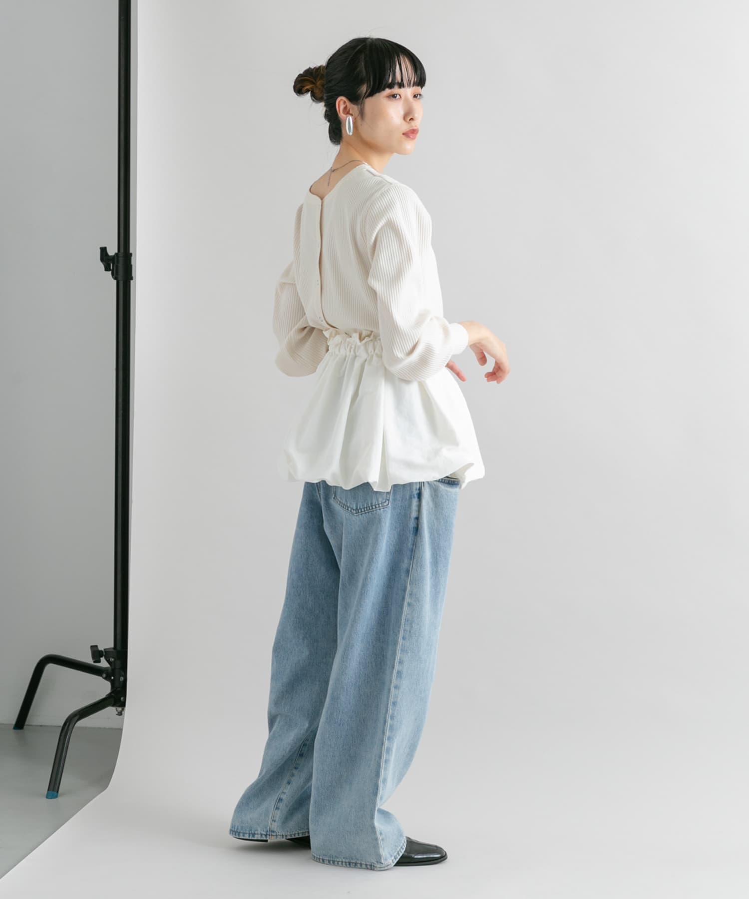 身長：160cm サイズ：one