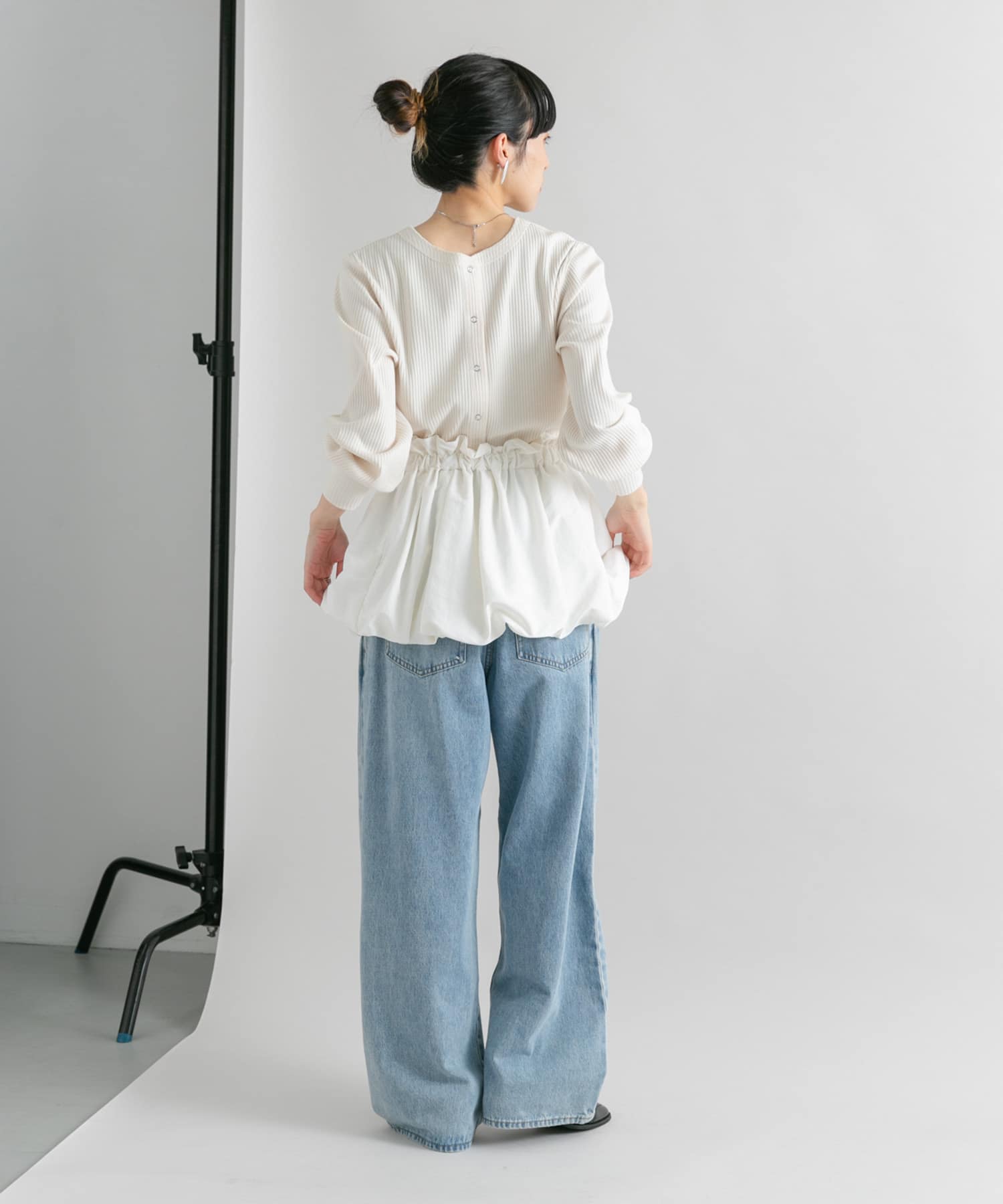 身長：160cm サイズ：one