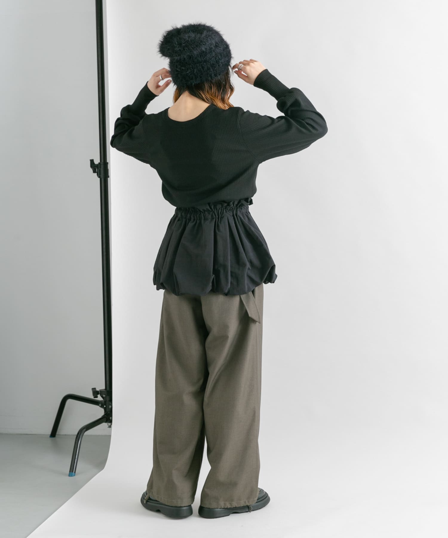 身長：160cm サイズ：one