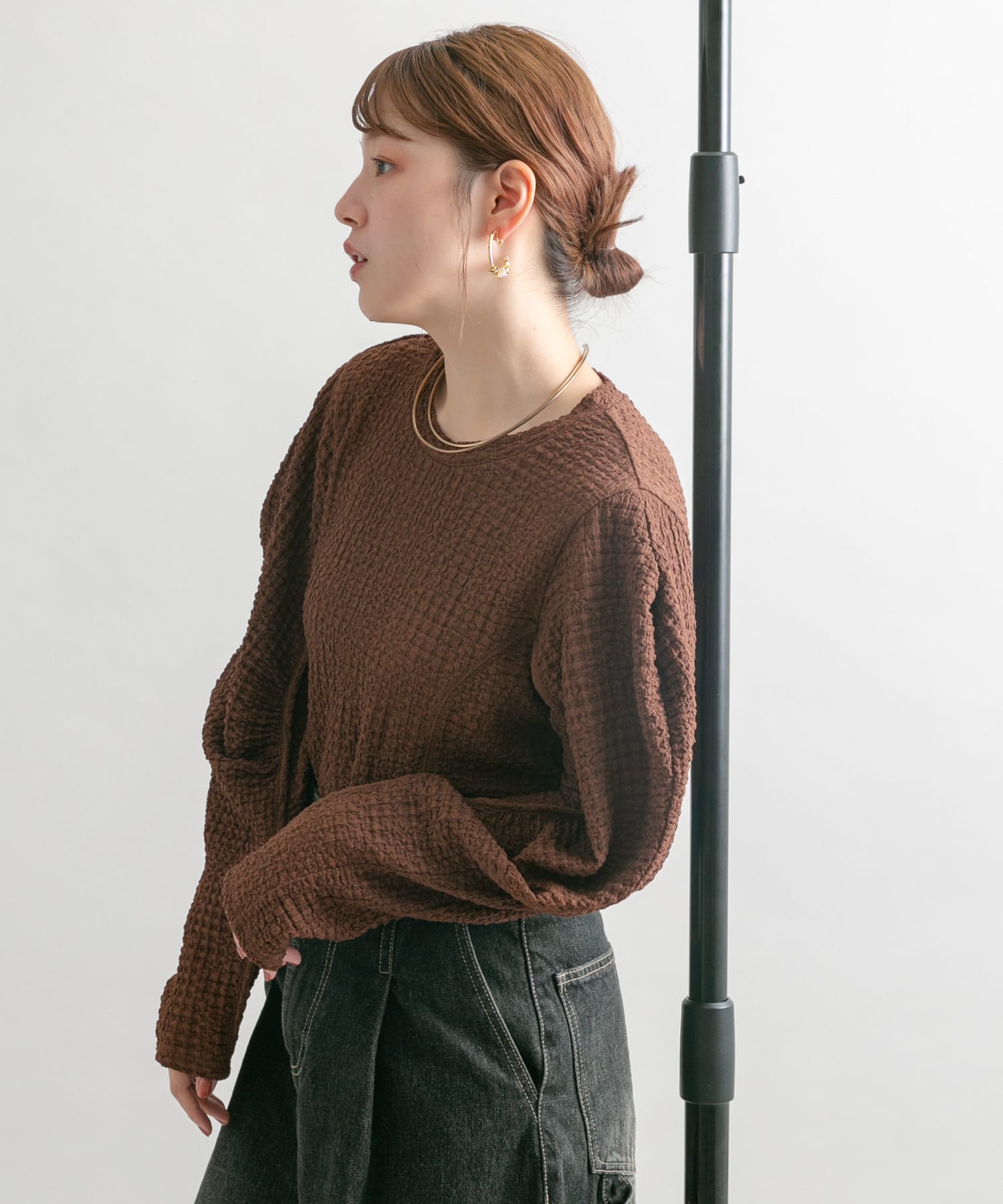 身長：160cm サイズ：one