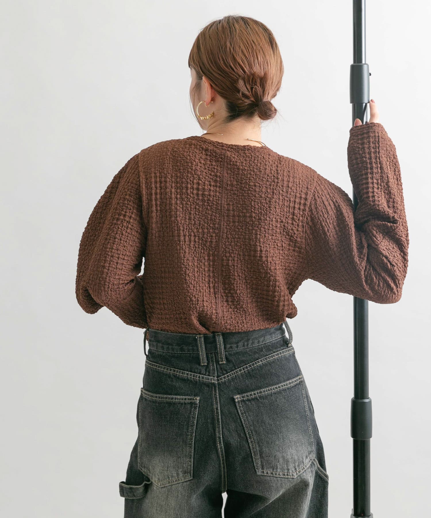 身長：160cm サイズ：one