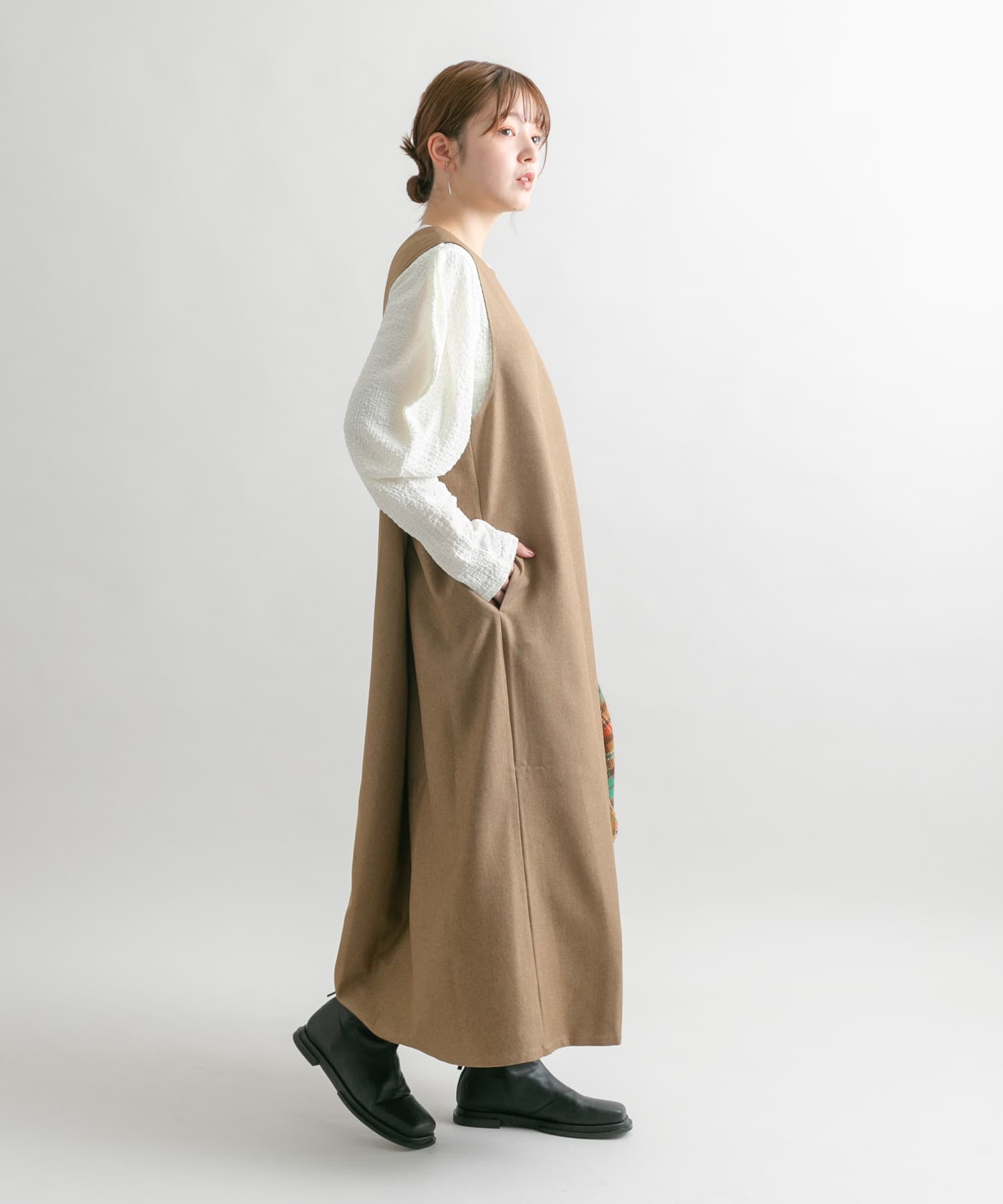 身長：160cm サイズ：one