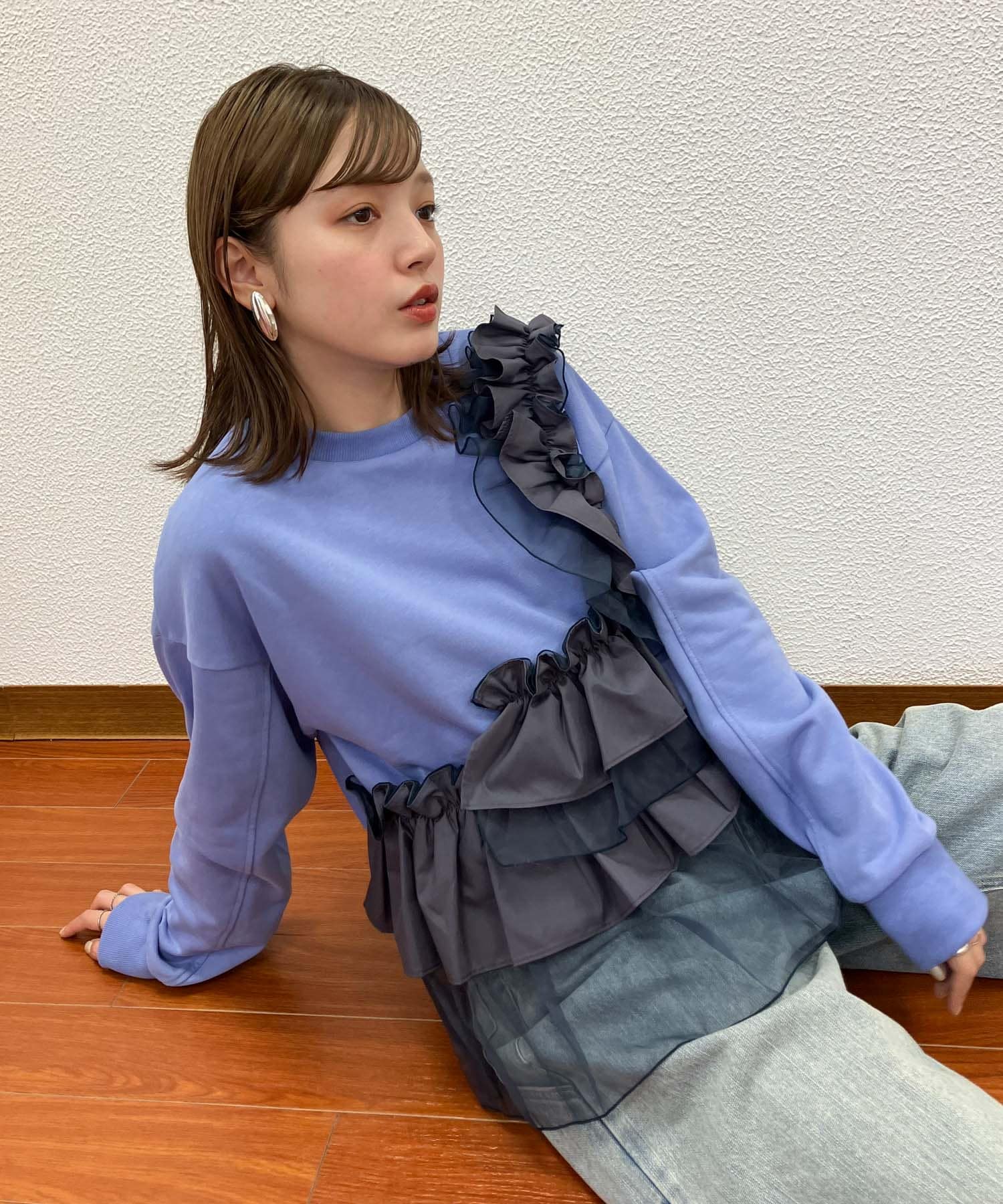 身長：160cm サイズ：one