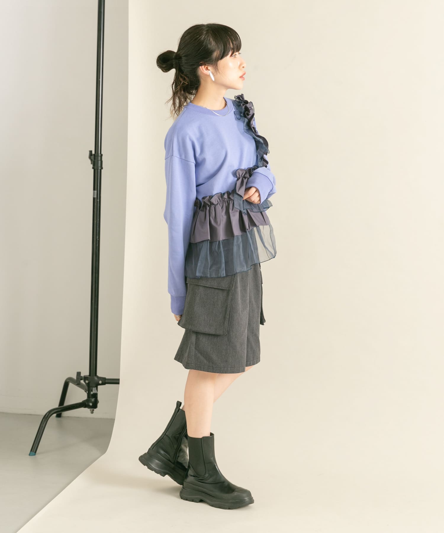 身長：160cm サイズ：one