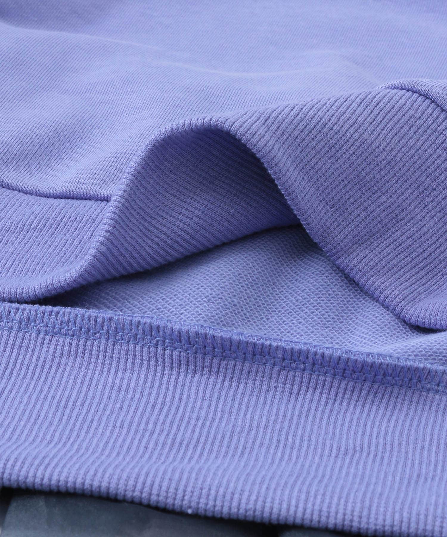 フリルドッキングスウェット PURPLE MIX one