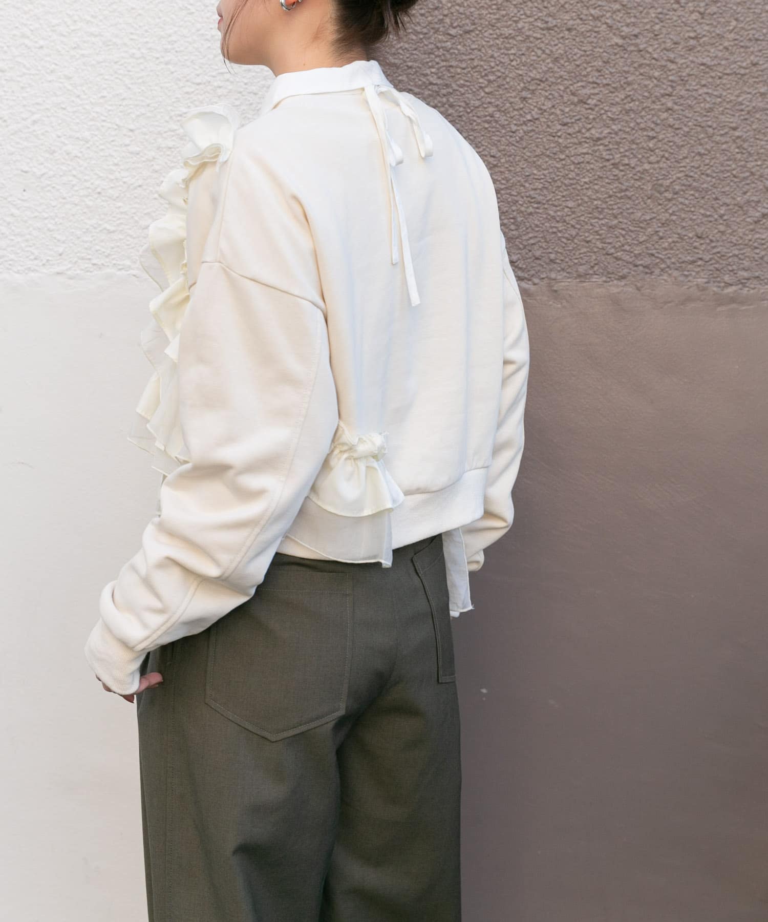 身長：160cm サイズ：one