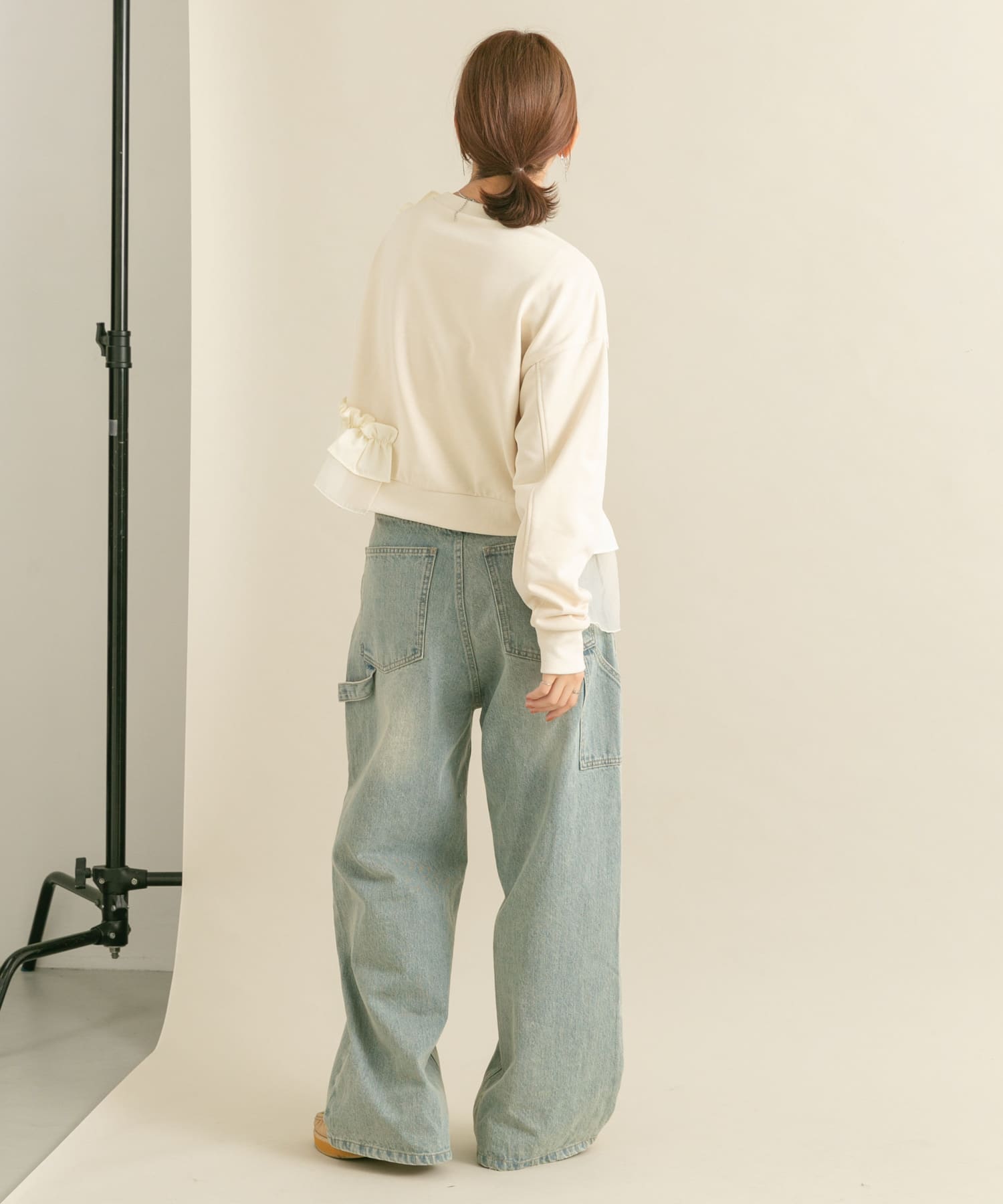 身長：160cm サイズ：one