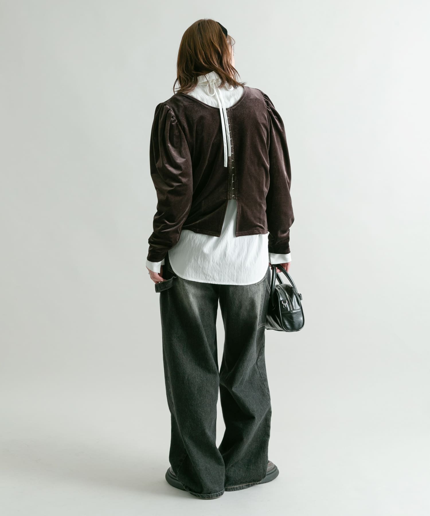 身長：160cm サイズ：one