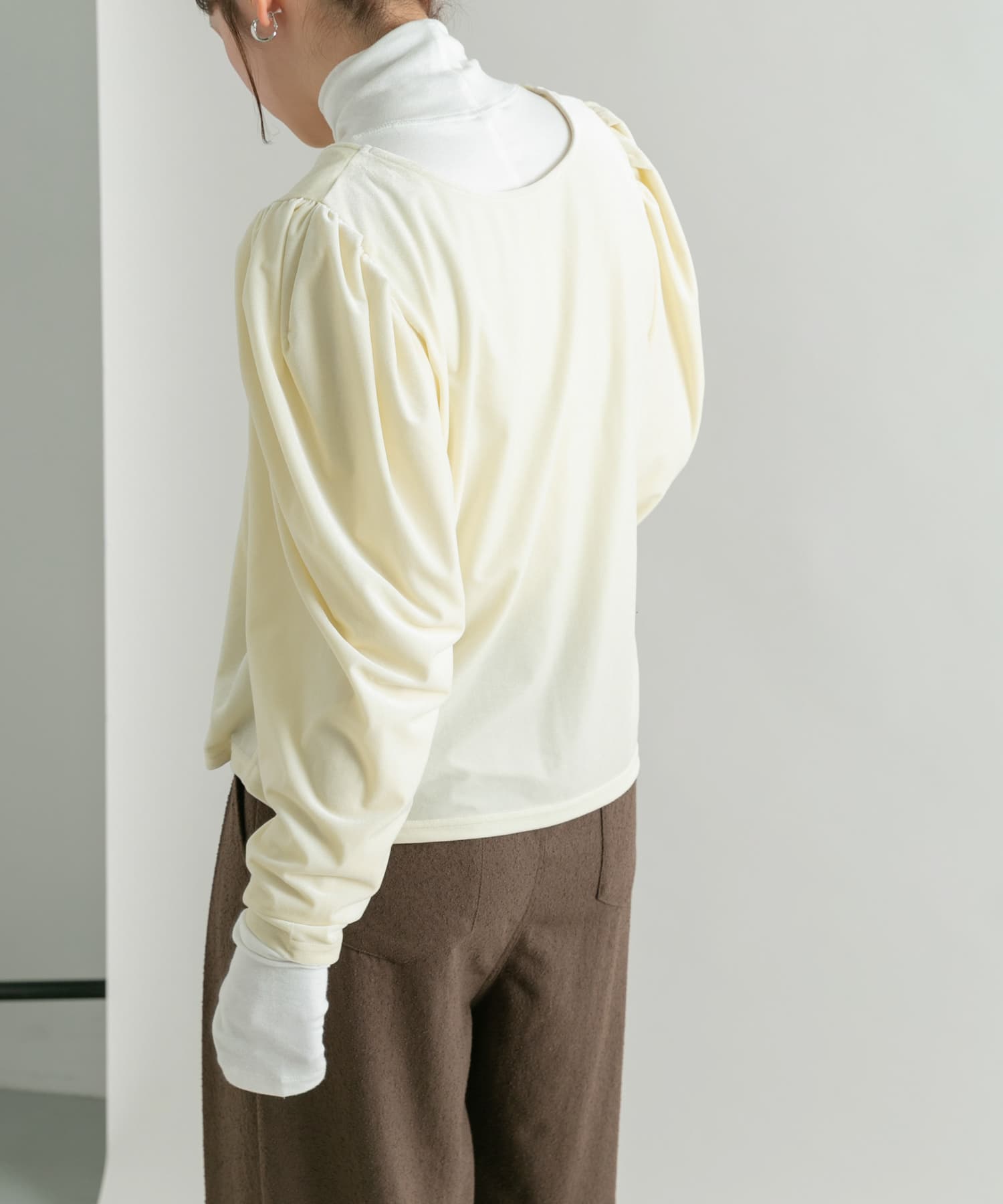 身長：160cm サイズ：one