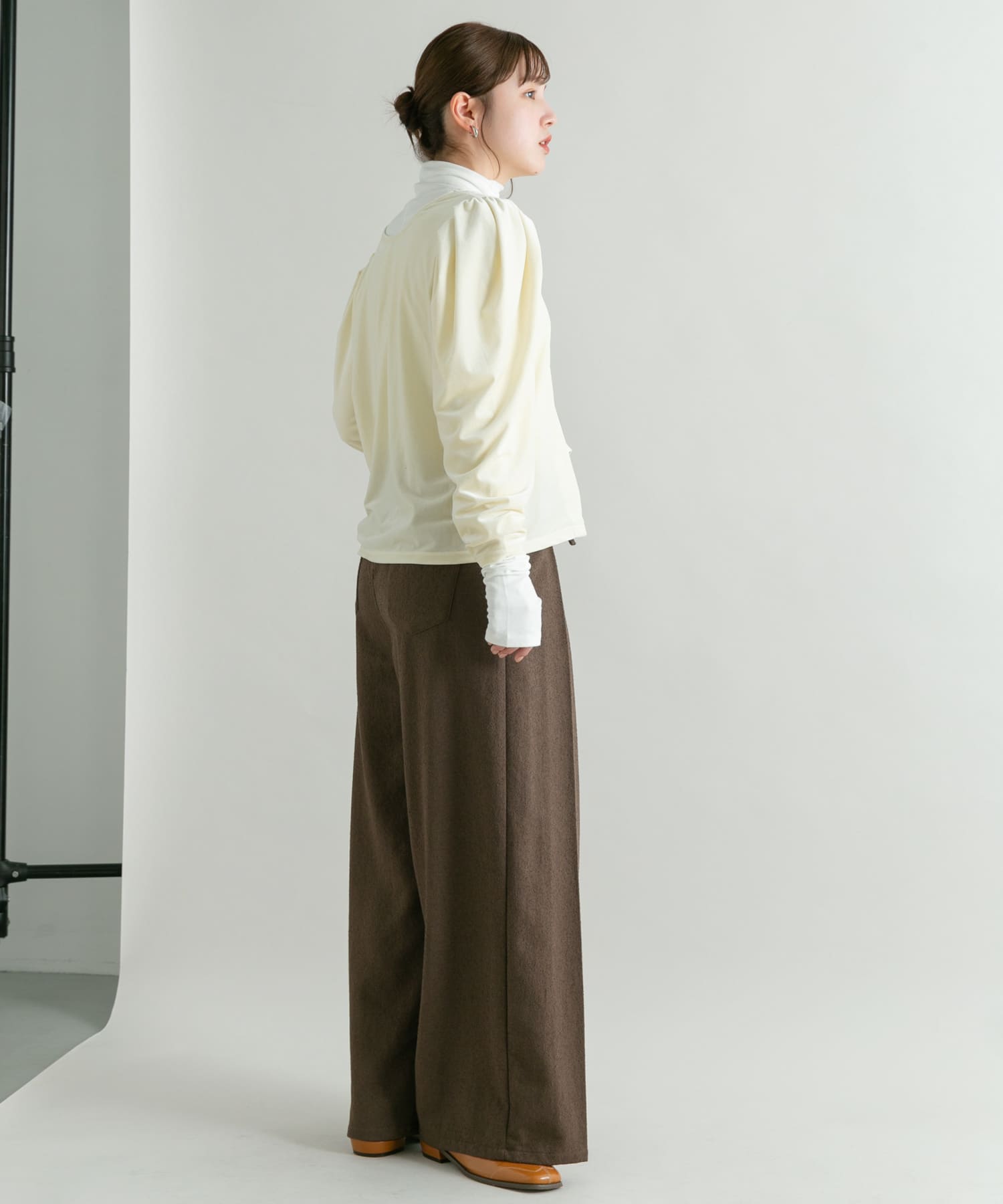 身長：160cm サイズ：one