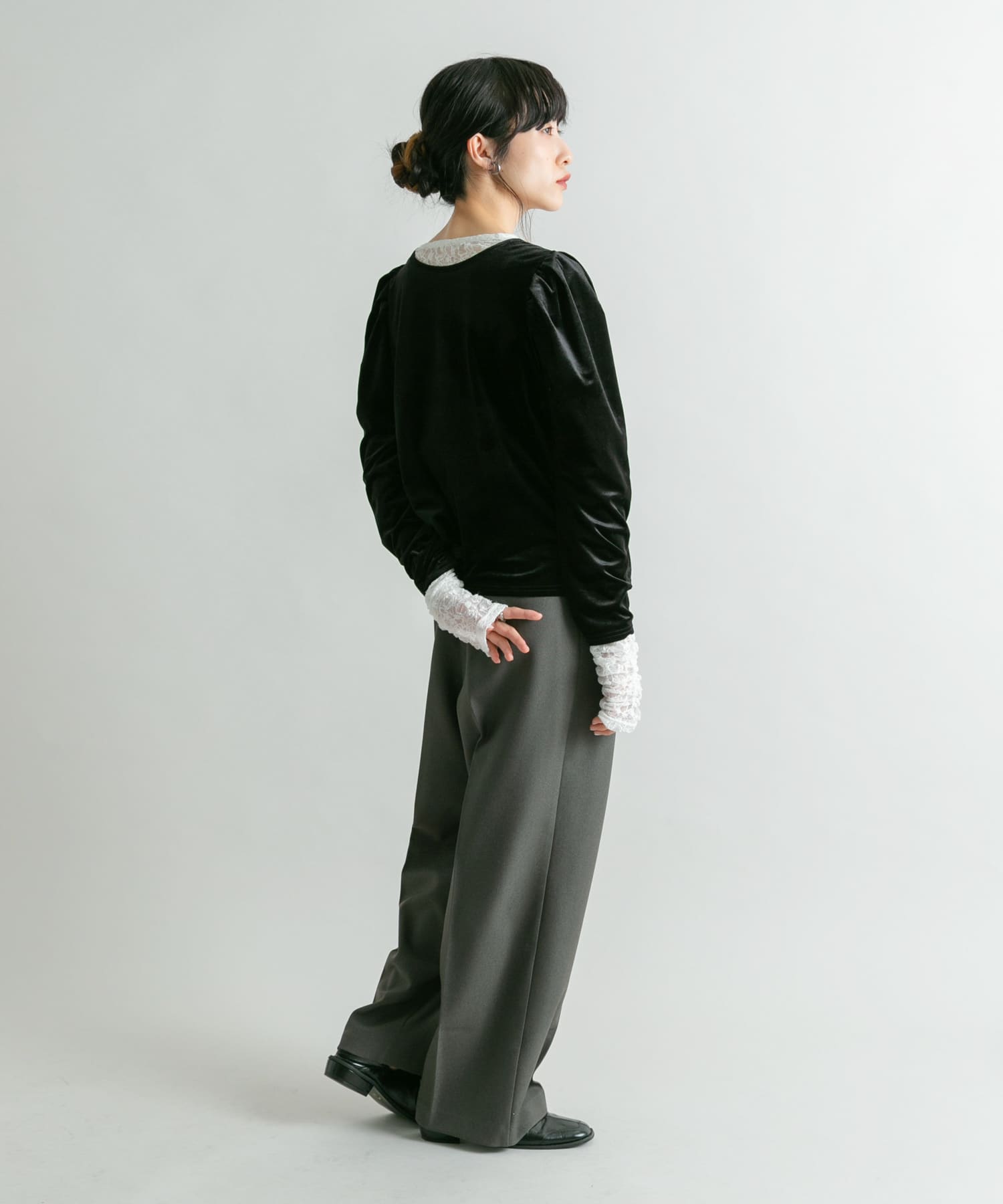 身長：160cm サイズ：one