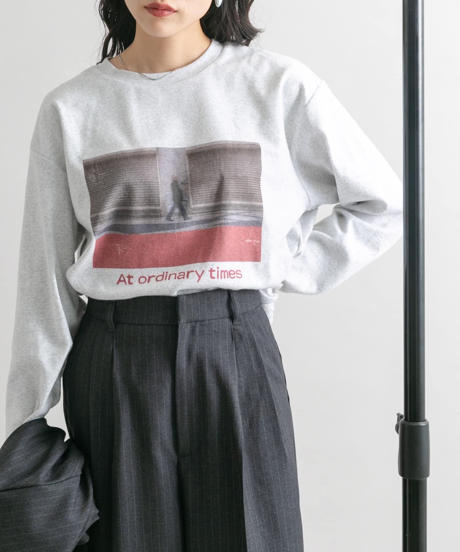身長：160cm サイズ：one