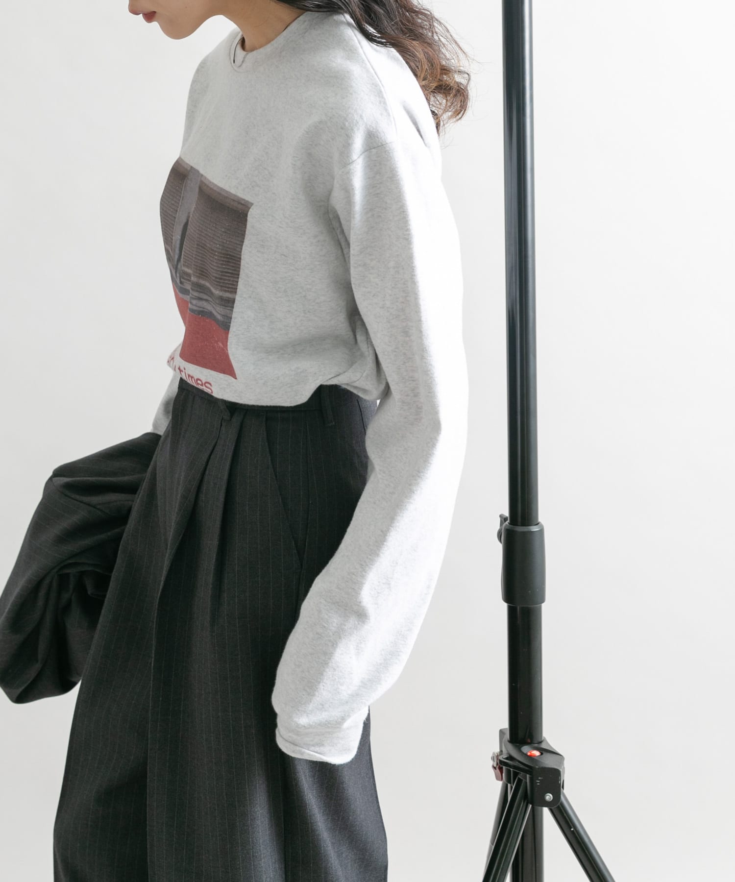 身長：160cm サイズ：one