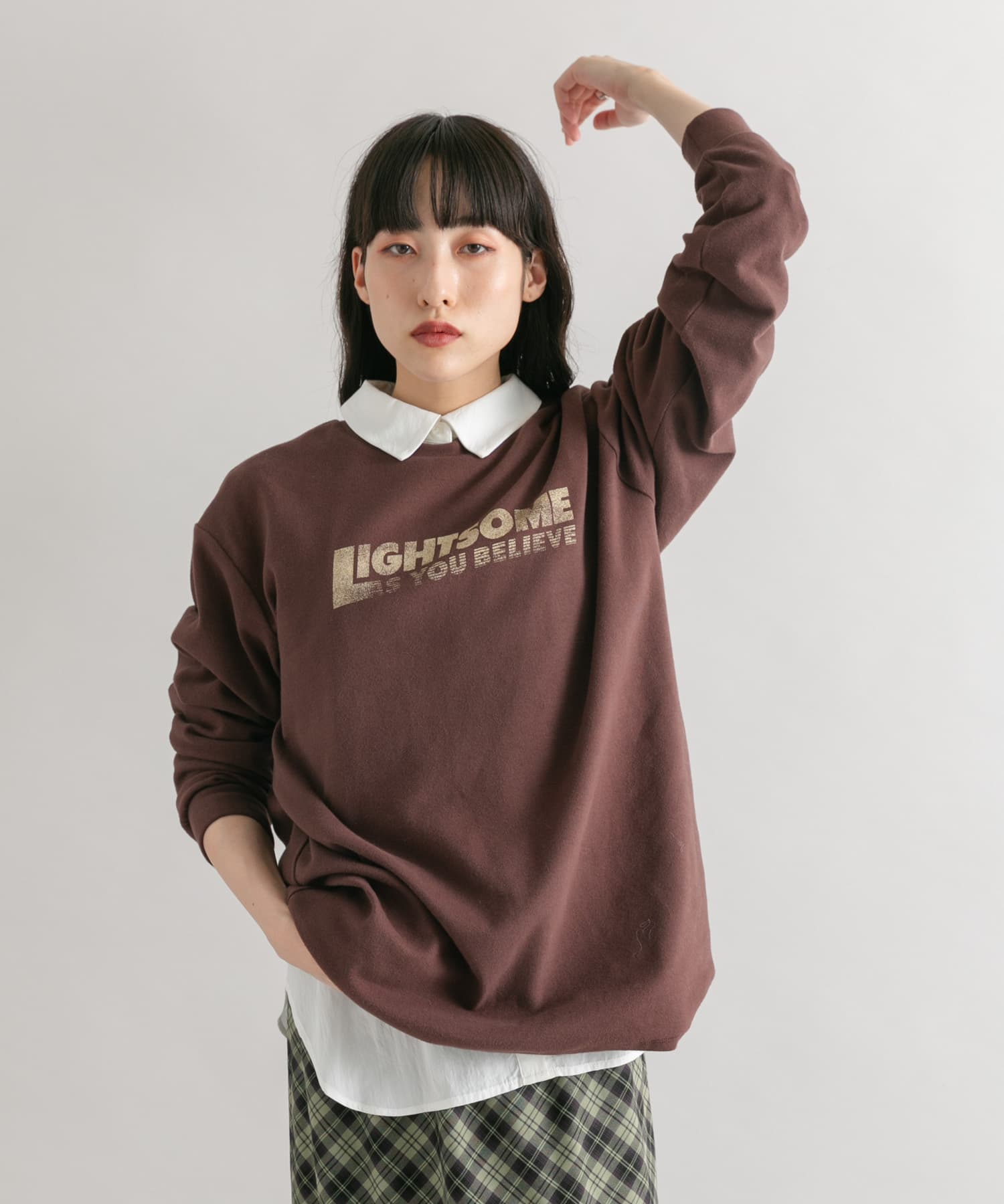 身長：160cm サイズ：one