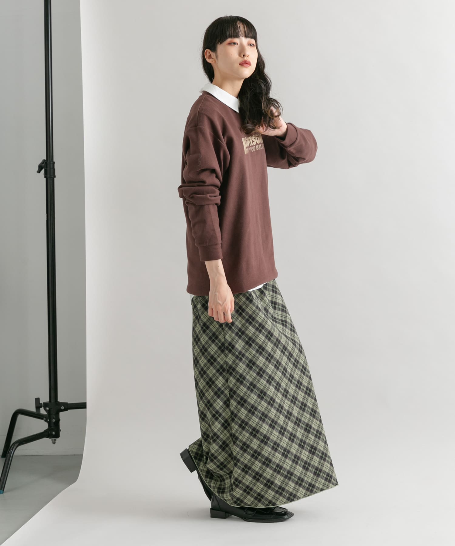 身長：160cm サイズ：one