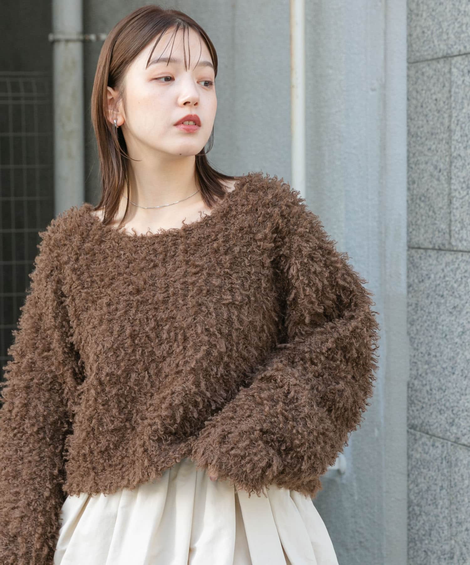 身長：160cm サイズ：one