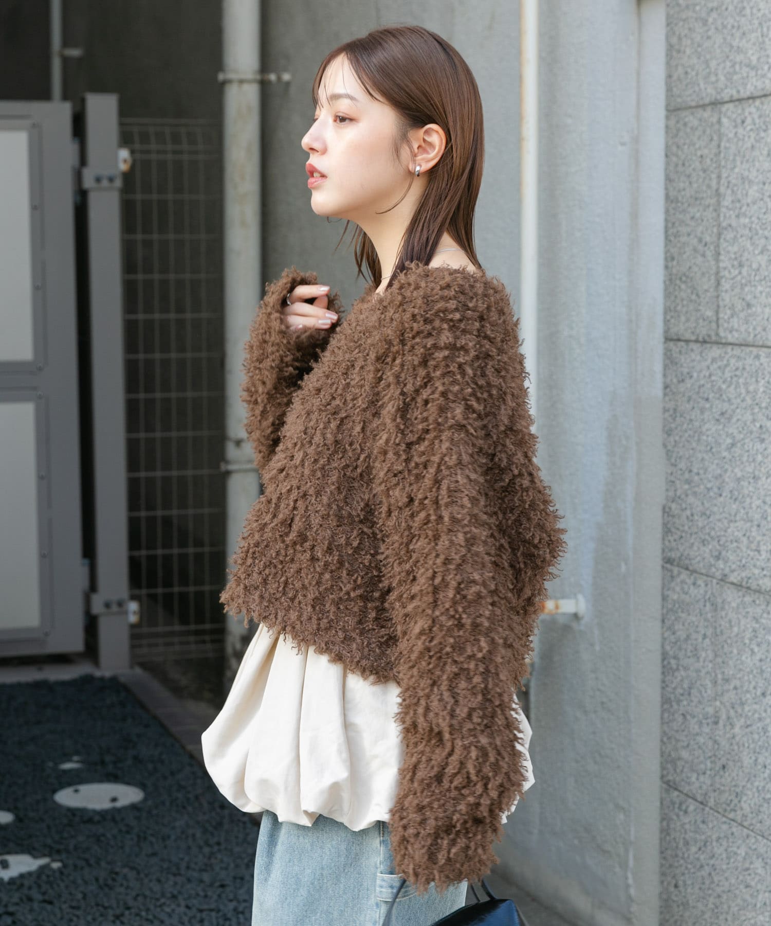 身長：160cm サイズ：one