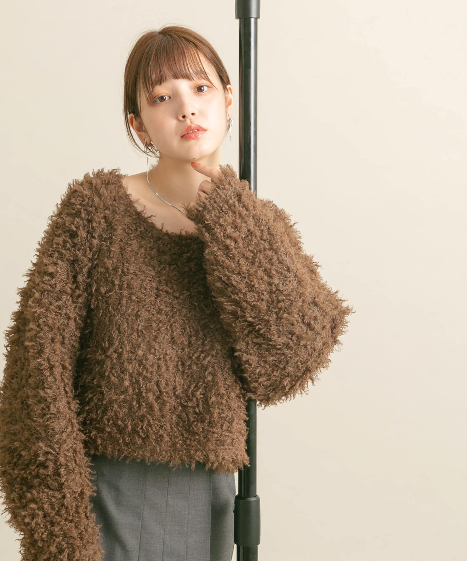 身長：160cm サイズ：one