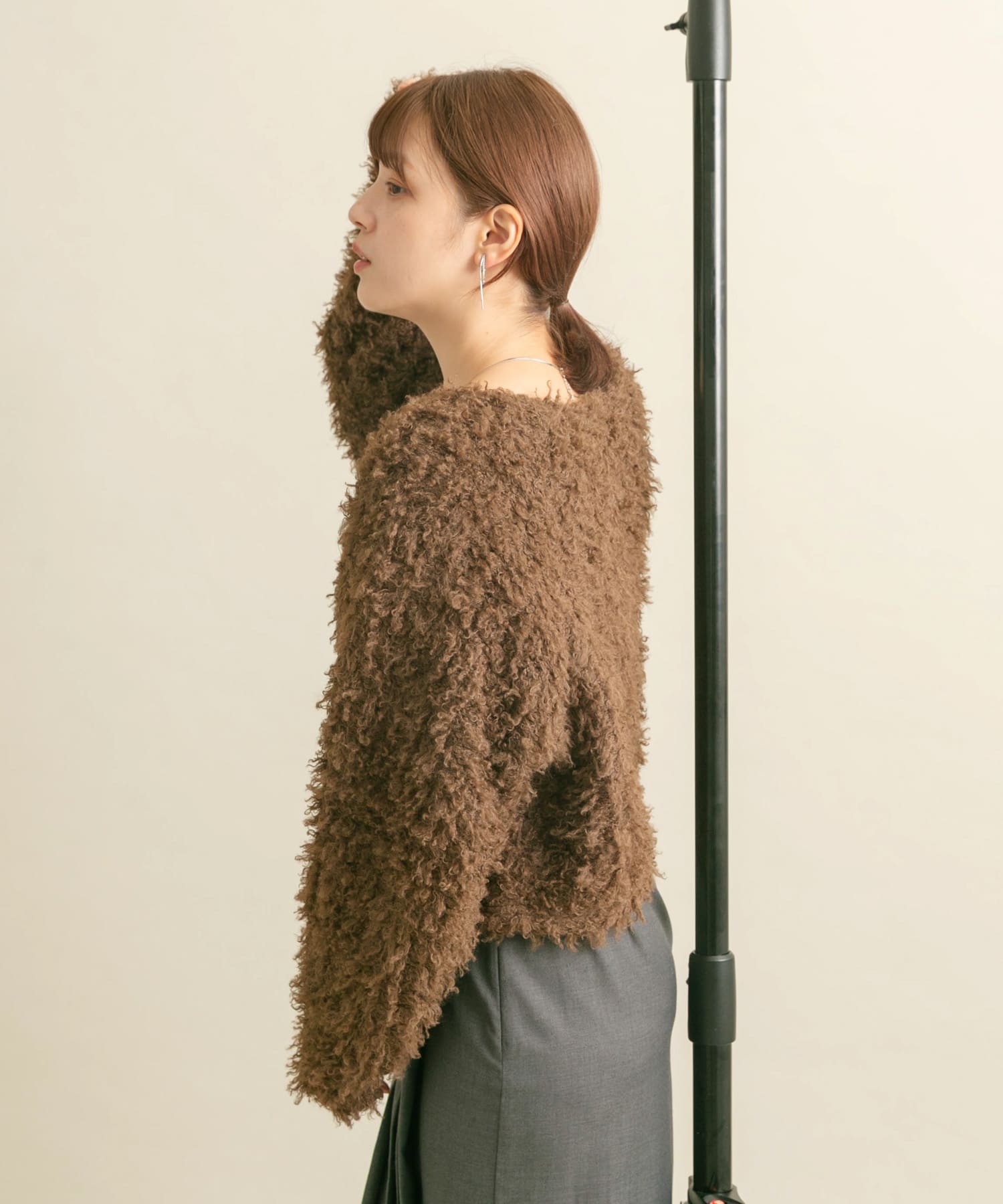 身長：160cm サイズ：one
