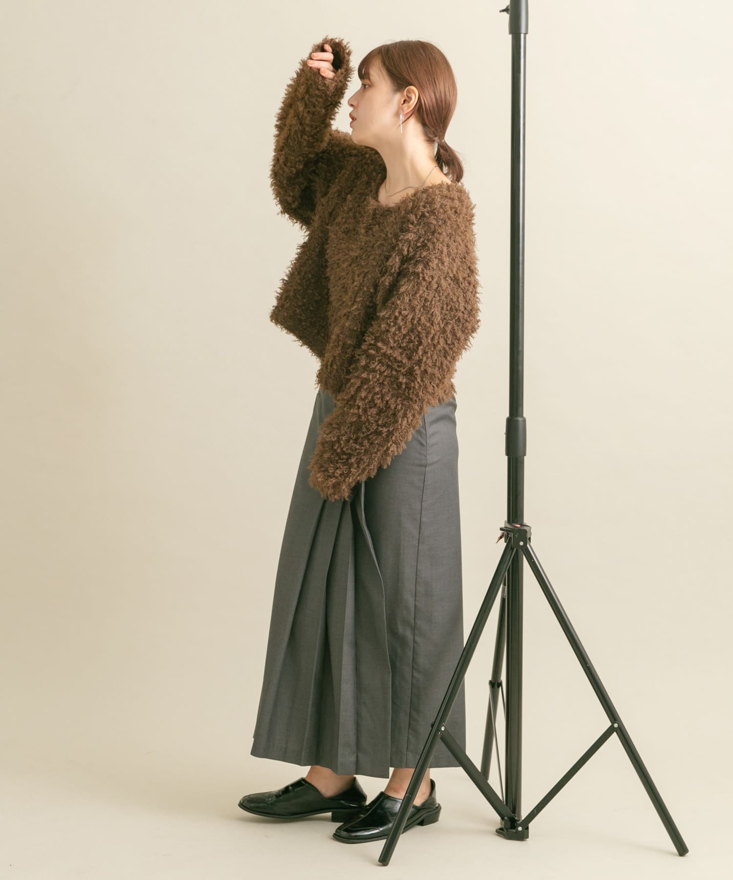 身長：160cm サイズ：one