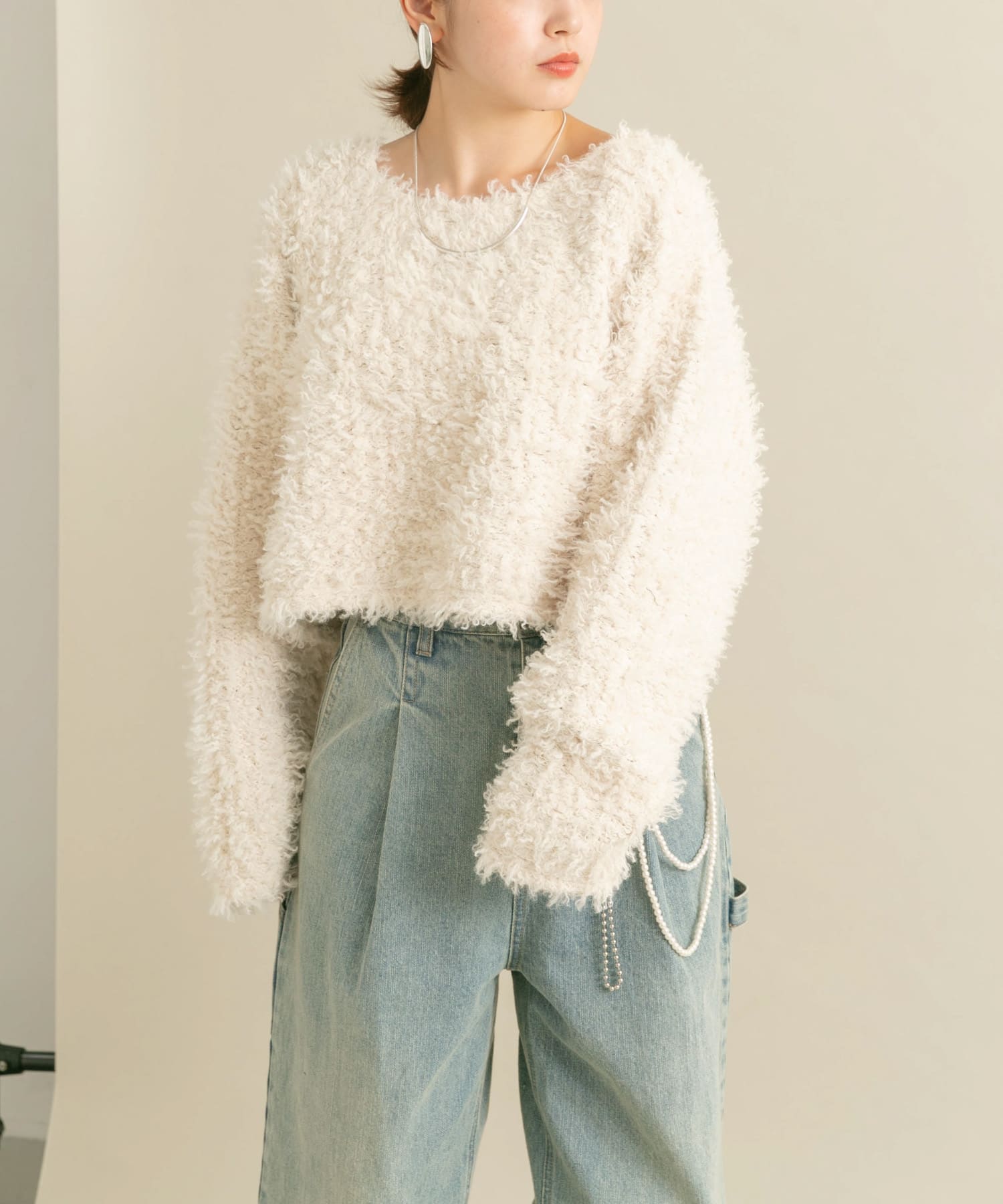 身長：160cm サイズ：one