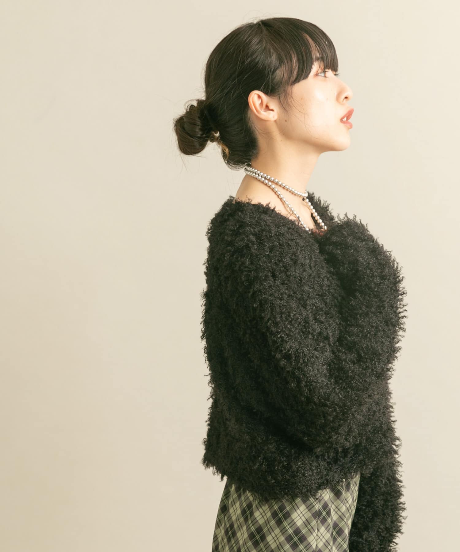 身長：160cm サイズ：one
