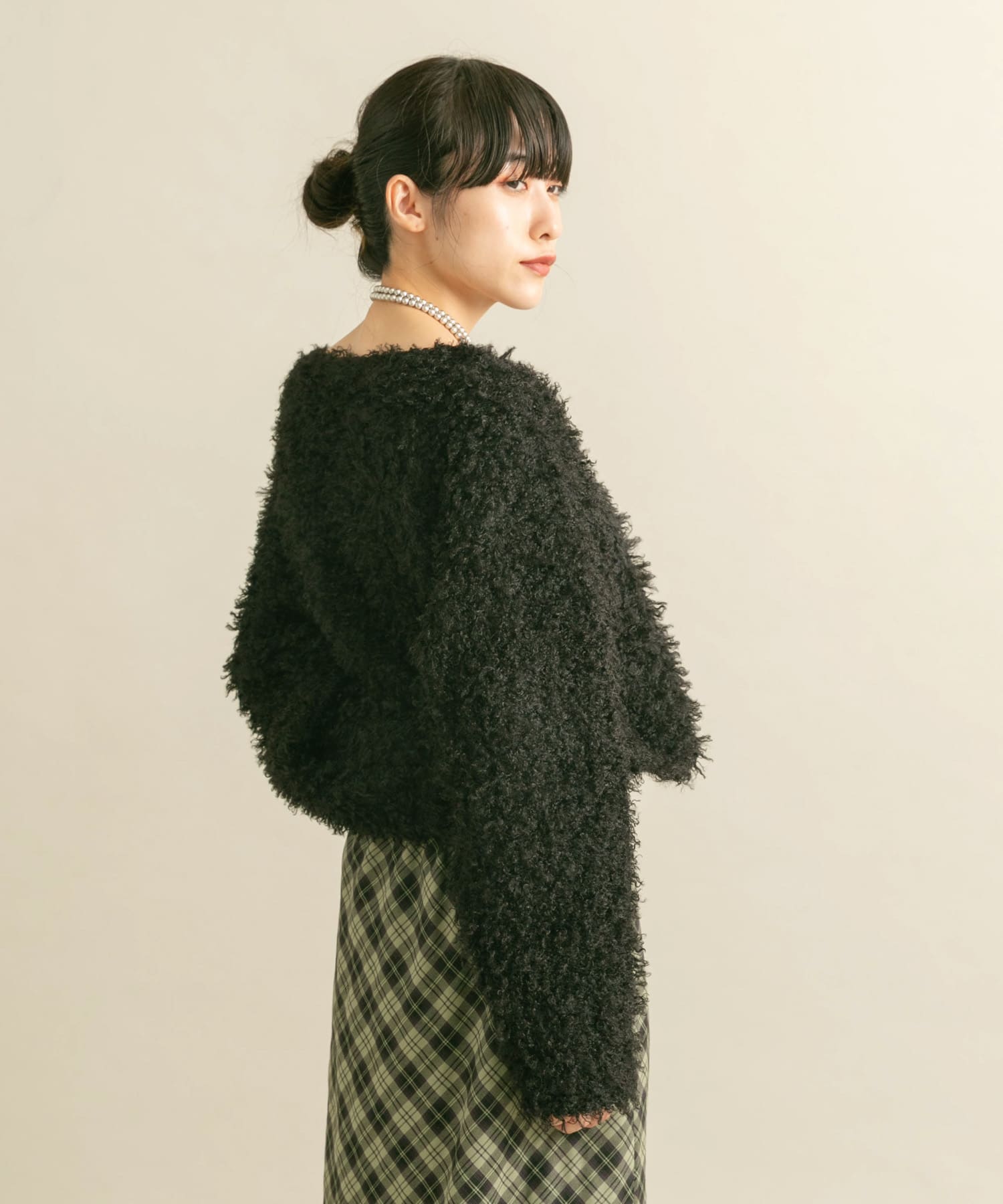 身長：160cm サイズ：one