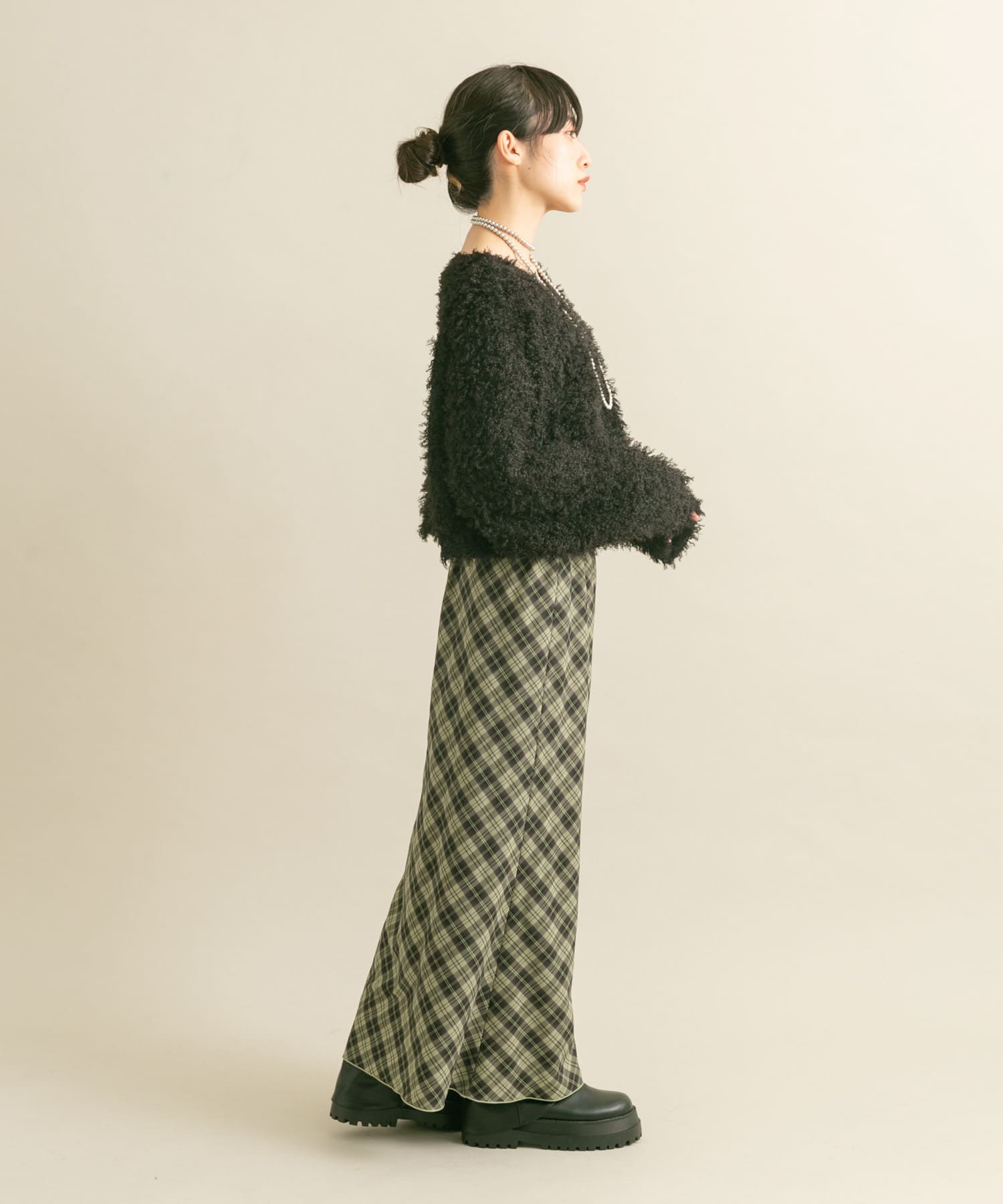 身長：160cm サイズ：one