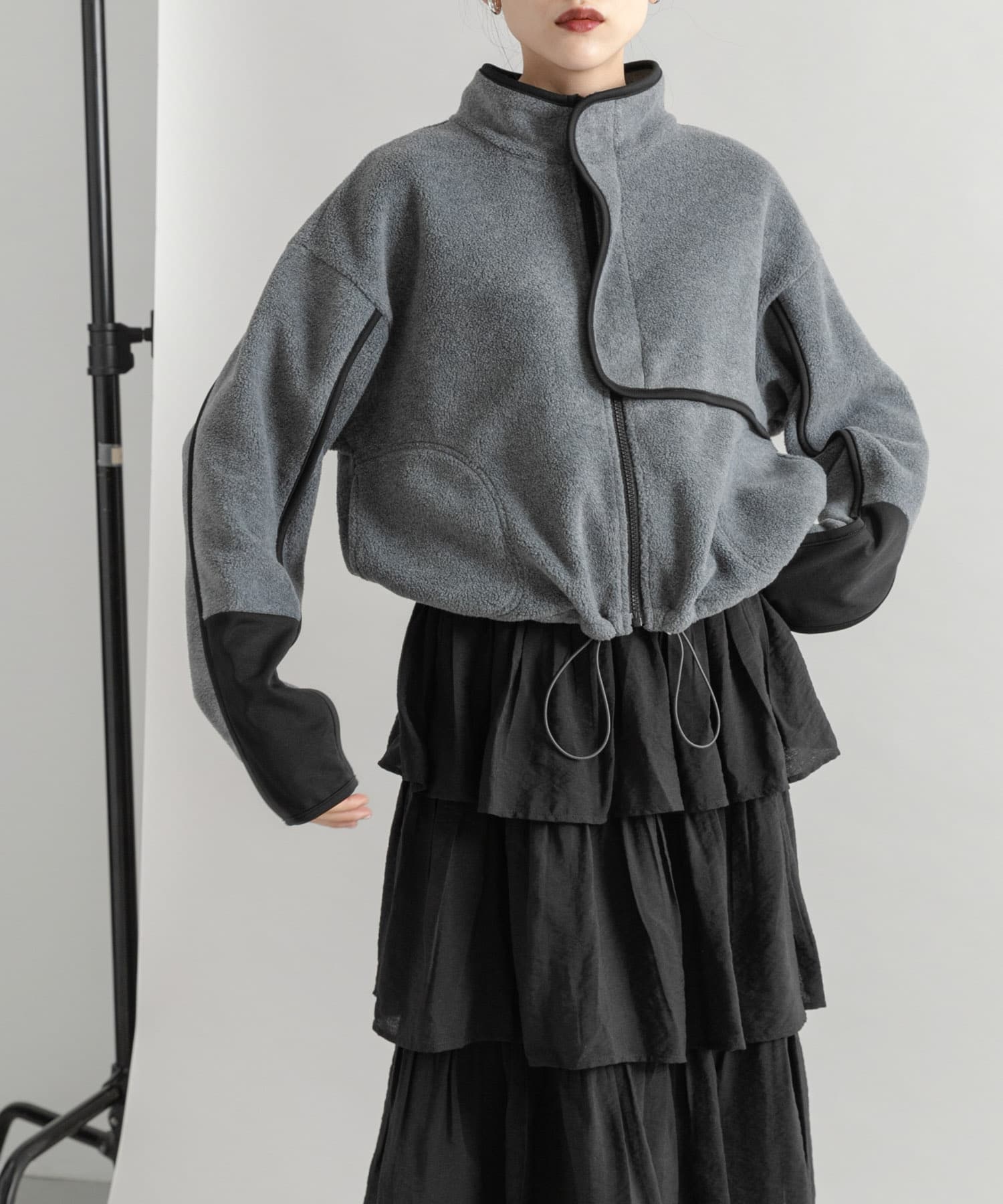 身長：160cm サイズ：one