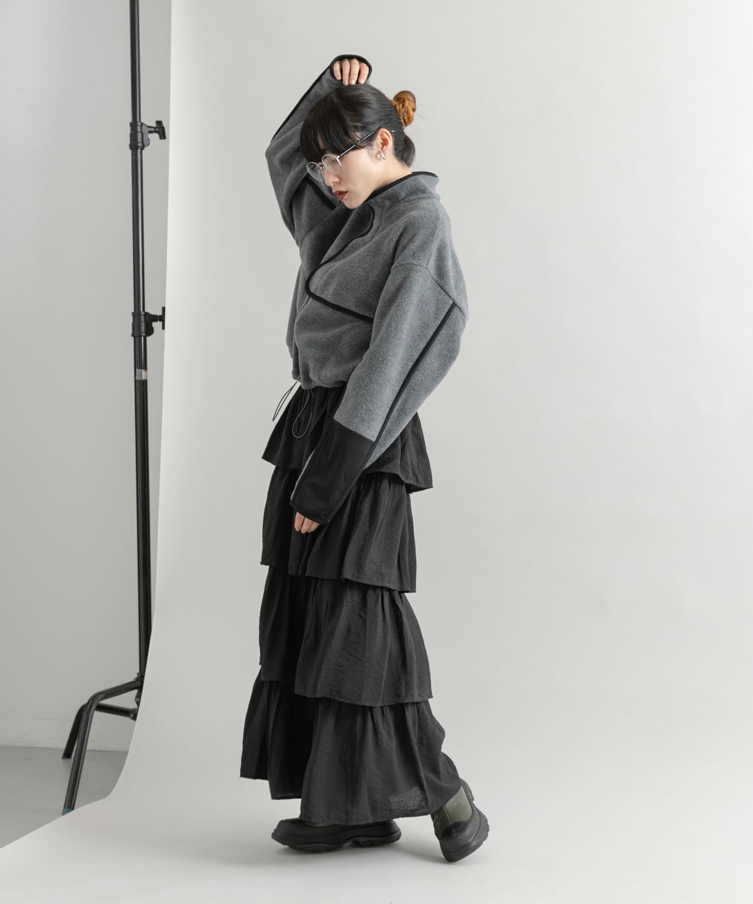 身長：160cm サイズ：one