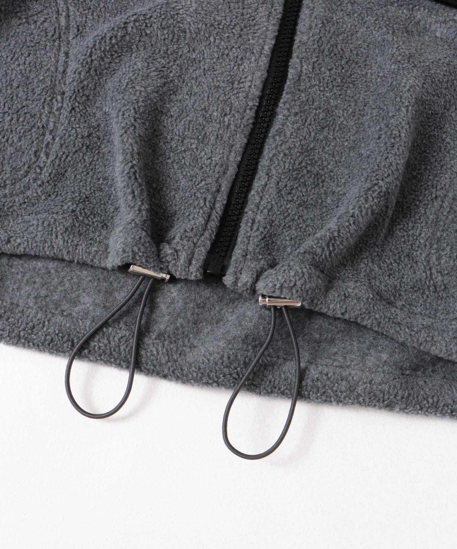 フロントZIPフリーストップス GRAY one