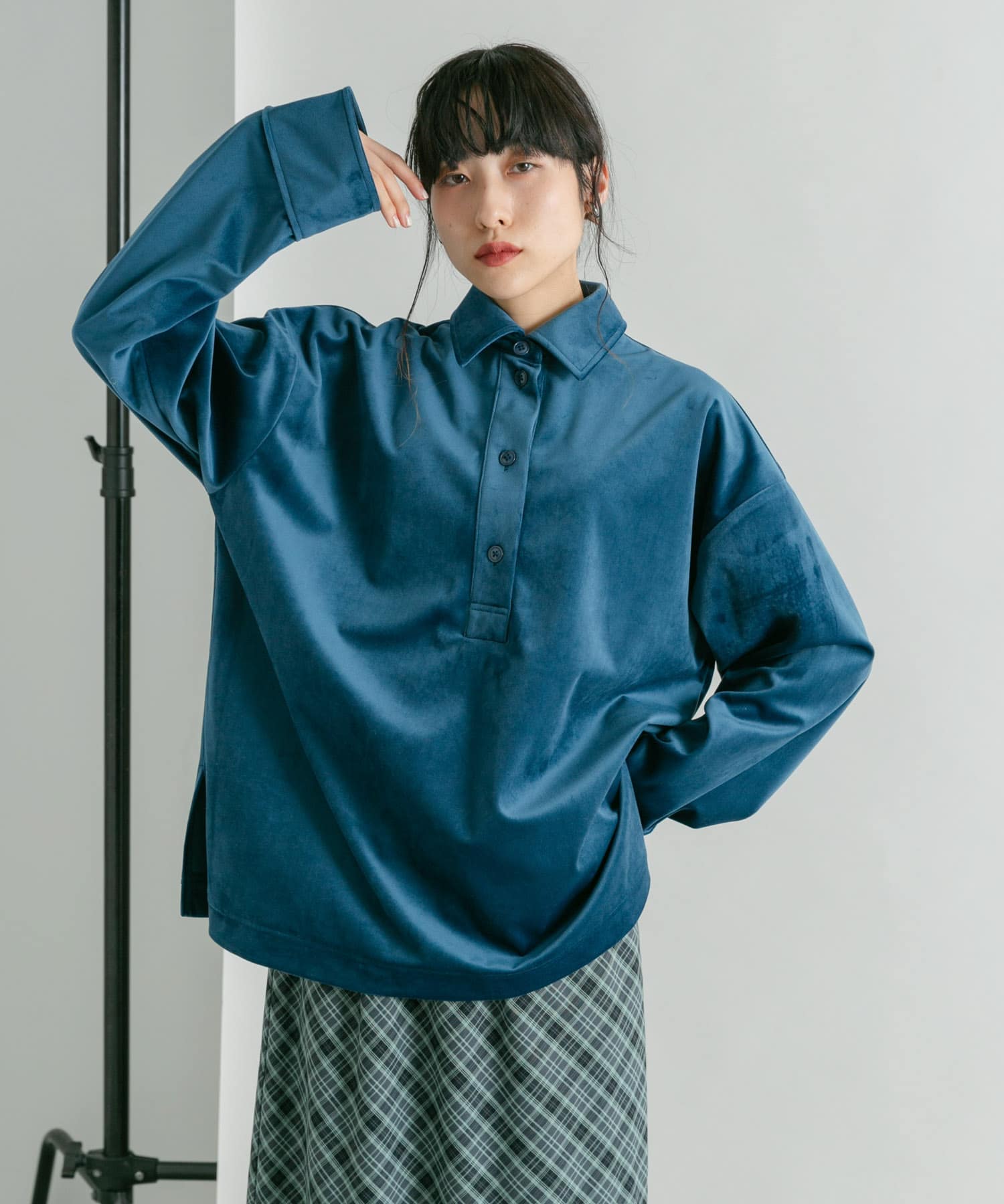 身長：160cm サイズ：one