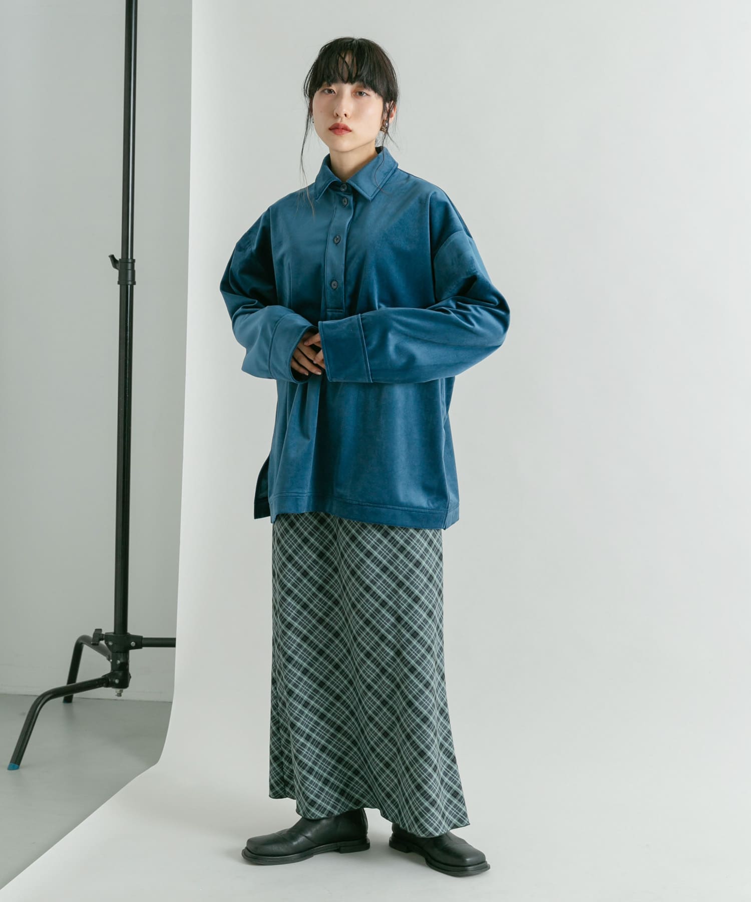 身長：160cm サイズ：one
