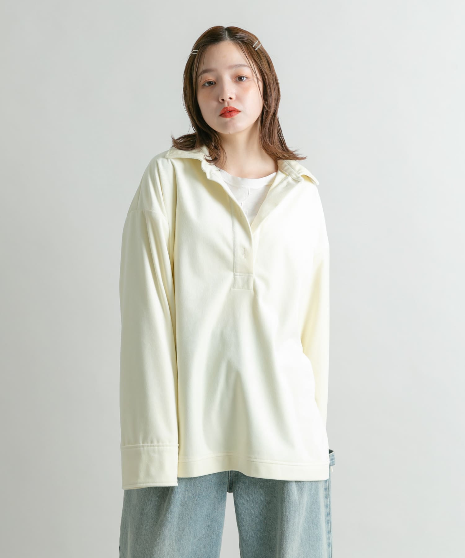 身長：160cm サイズ：one
