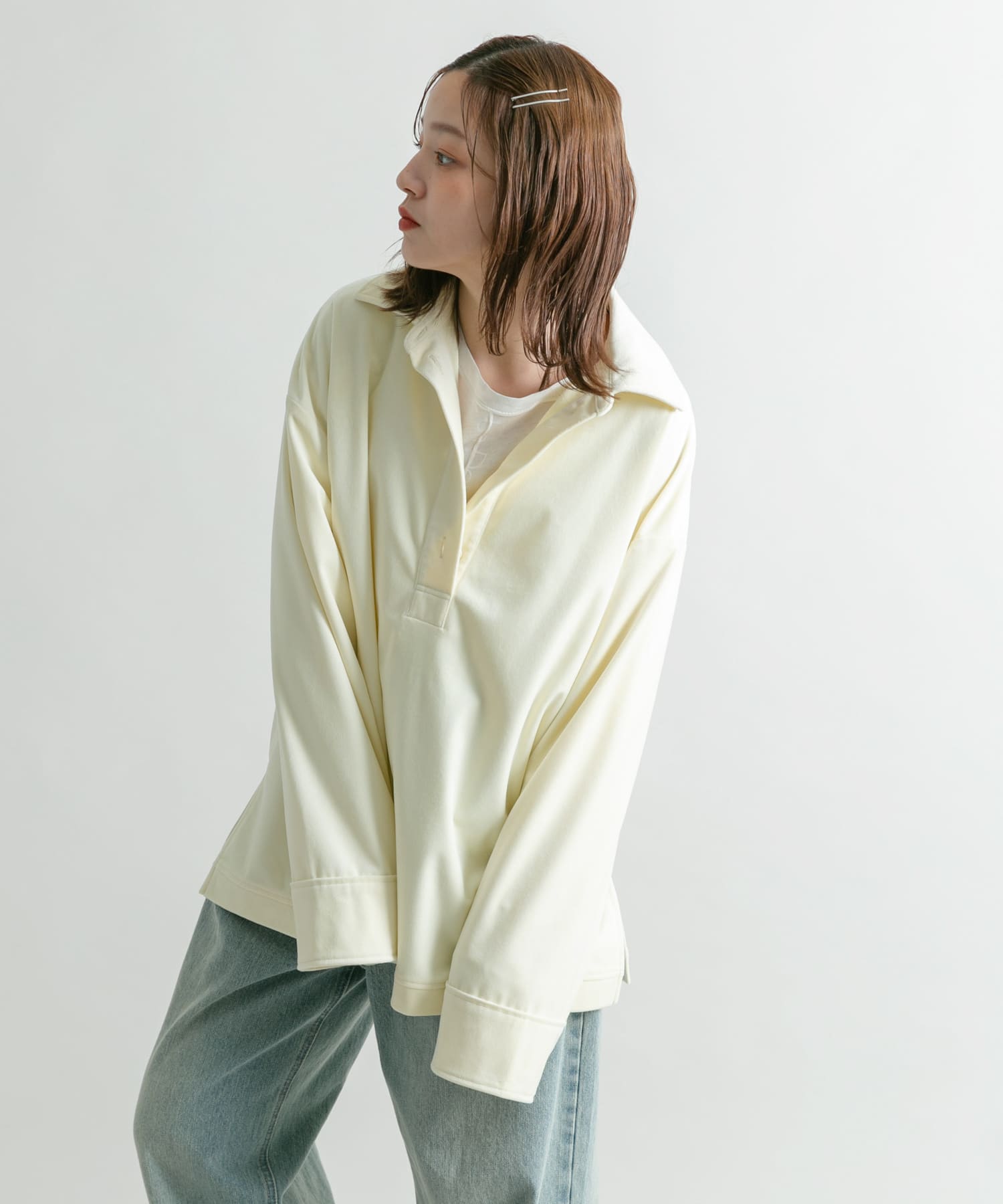 身長：160cm サイズ：one
