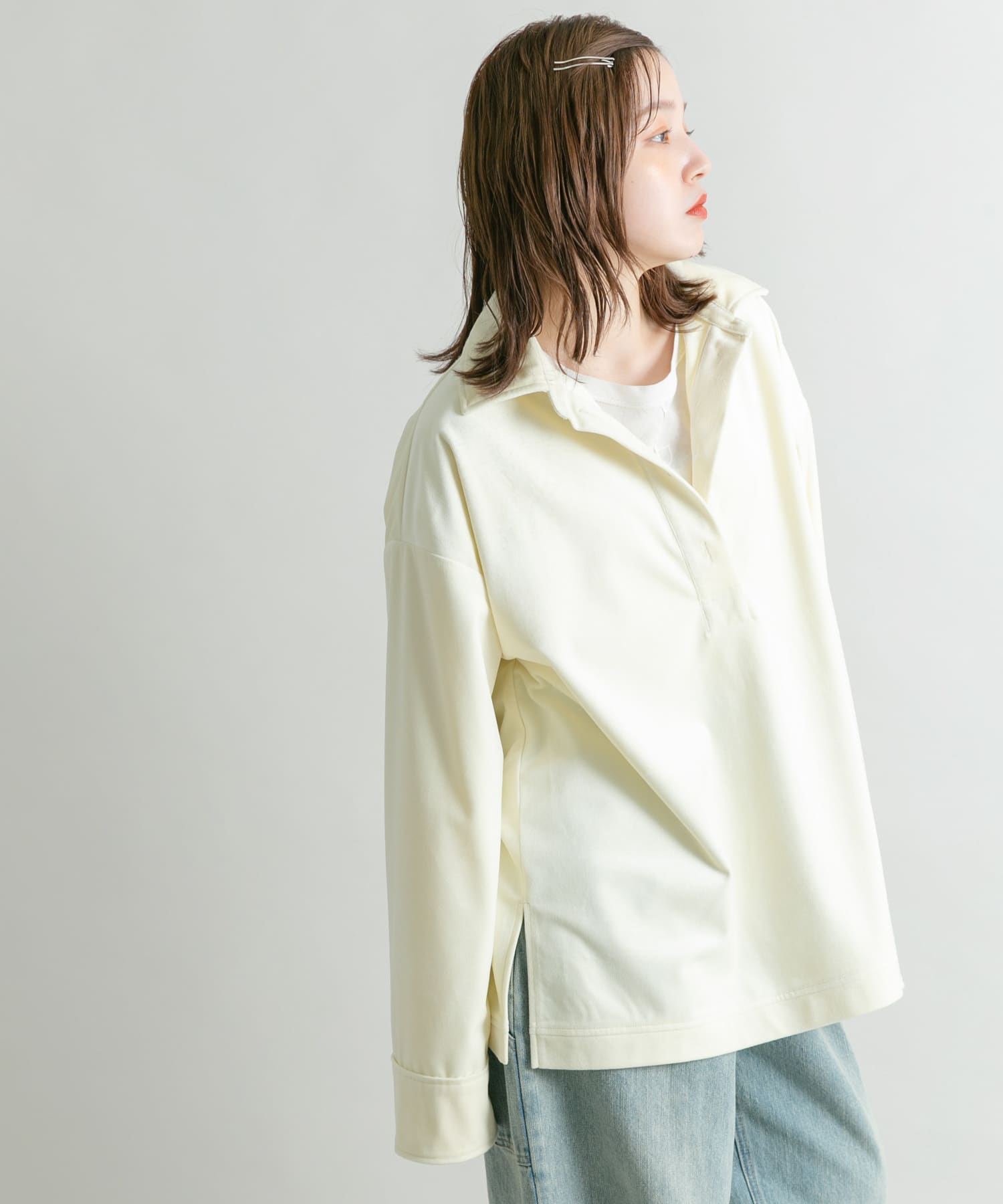 身長：160cm サイズ：one