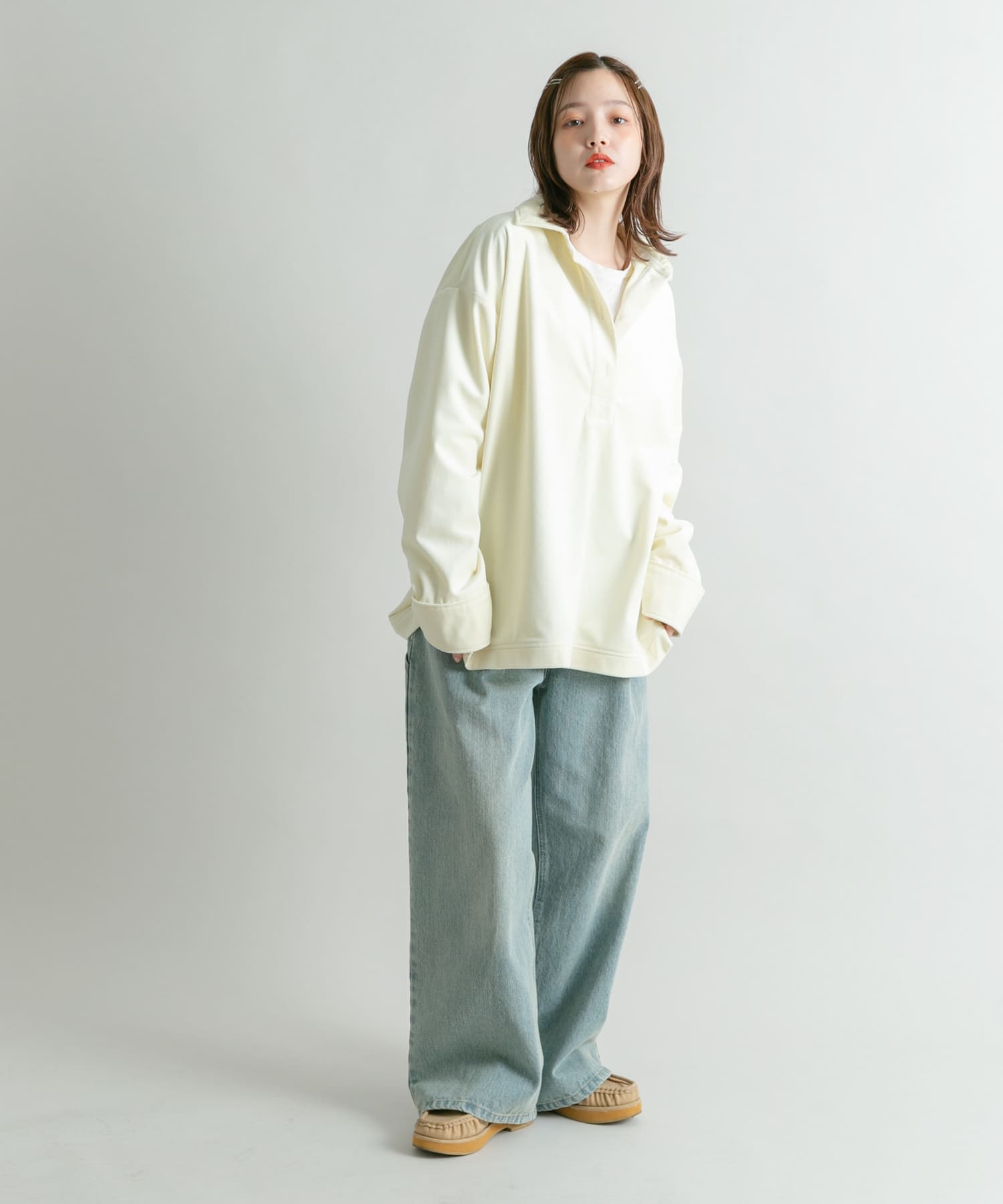 身長：160cm サイズ：one