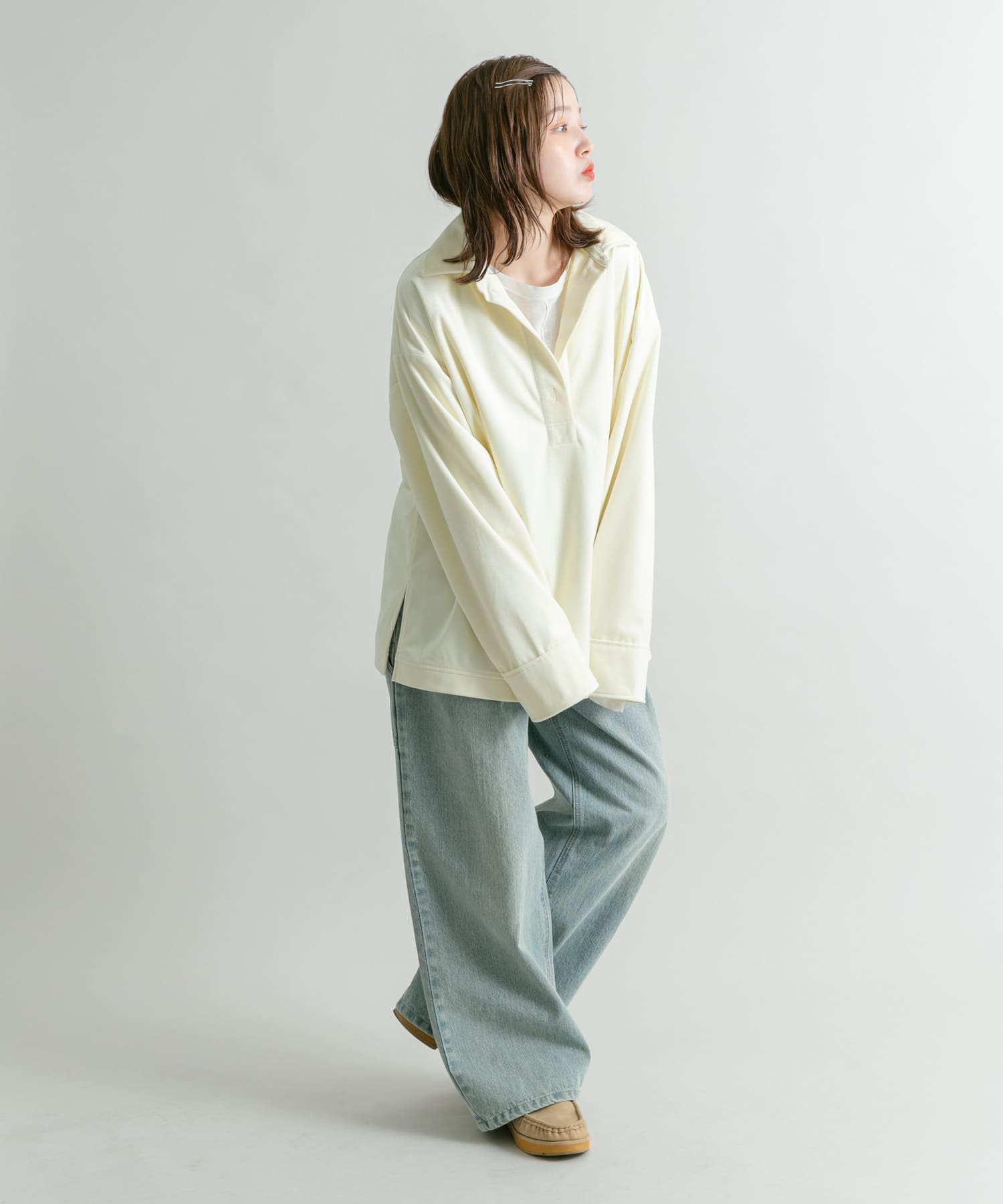 身長：160cm サイズ：one