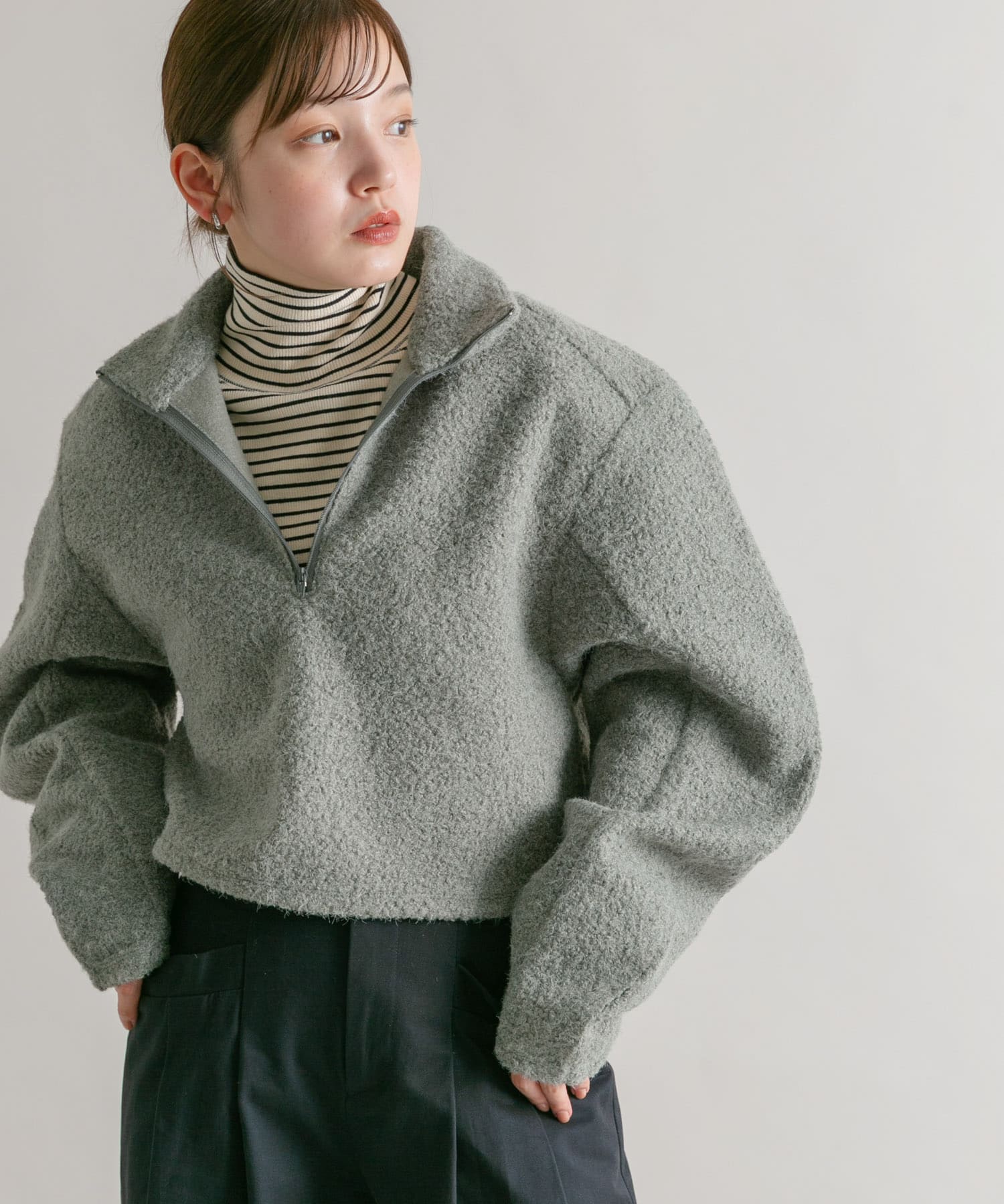 身長：160cm サイズ：one