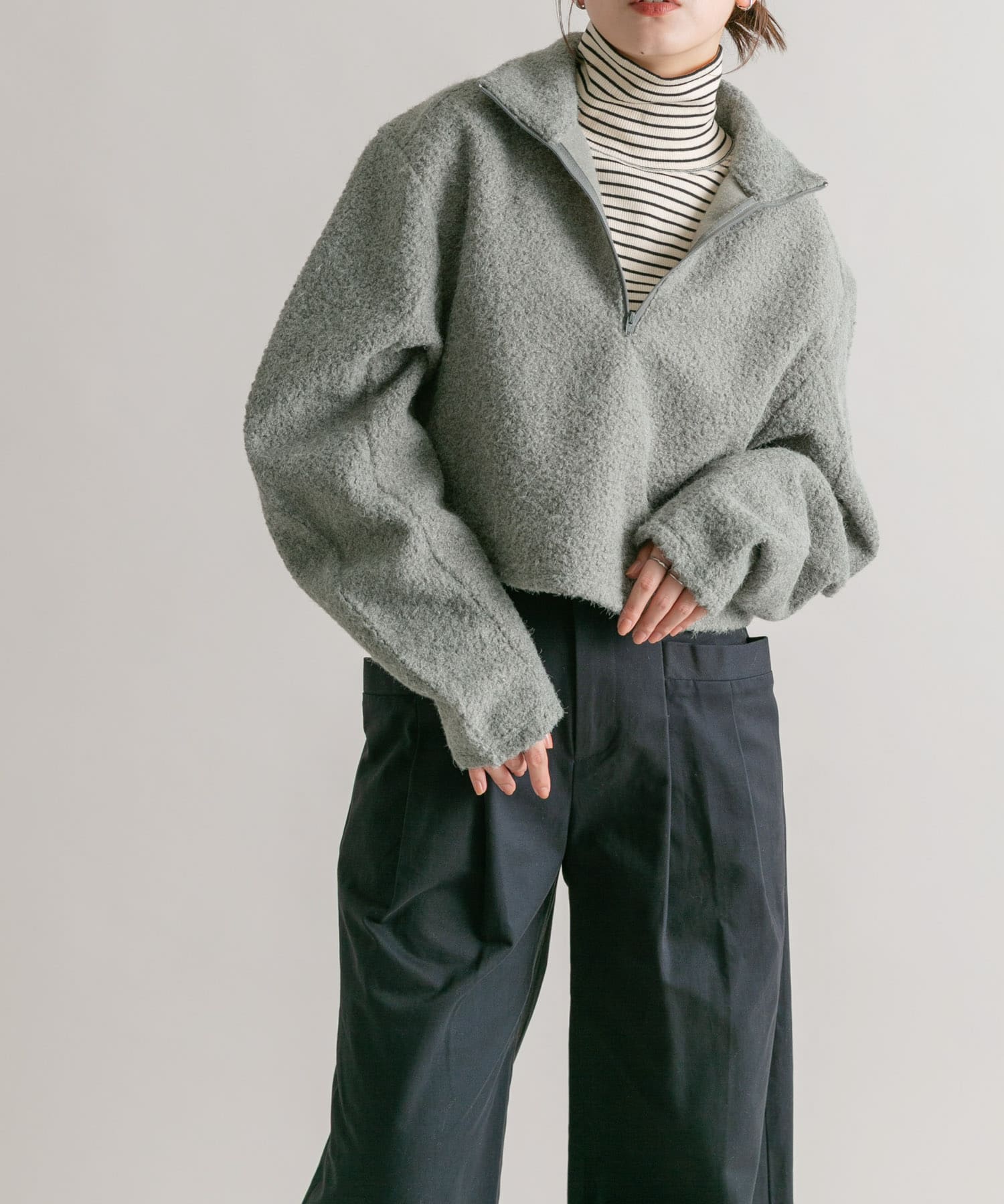 身長：160cm サイズ：one