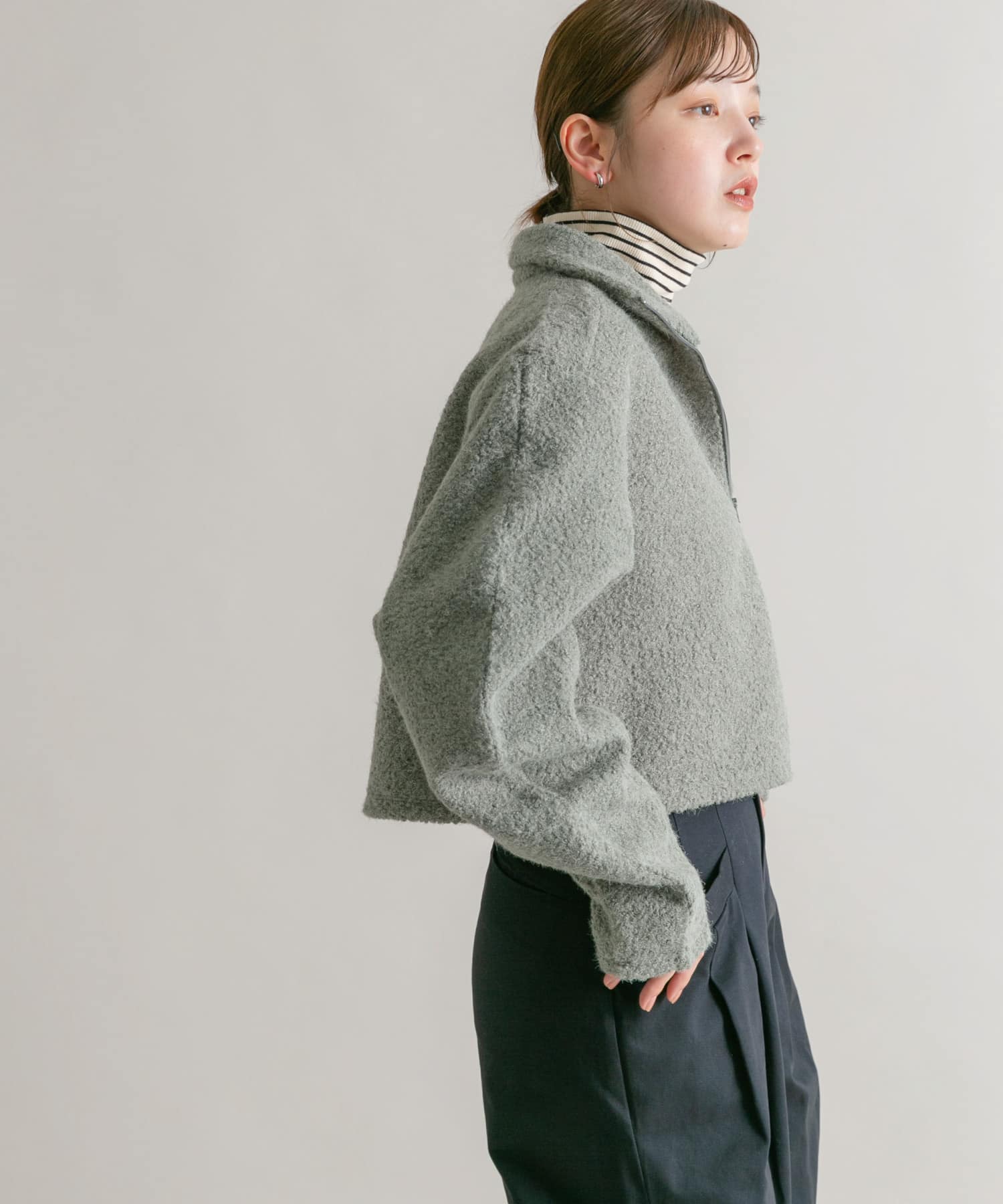 身長：160cm サイズ：one