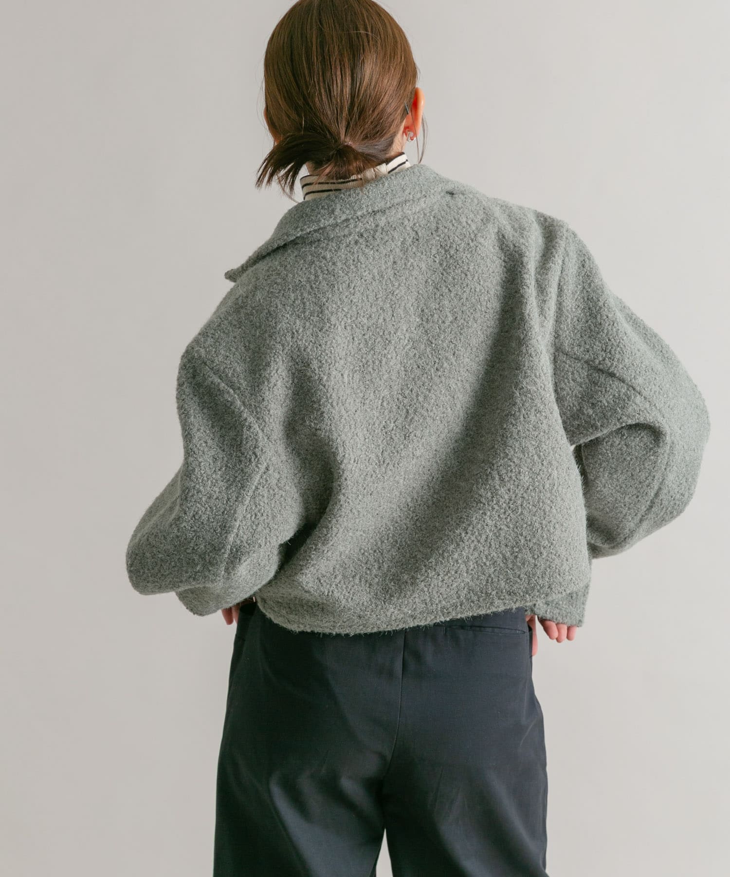 身長：160cm サイズ：one