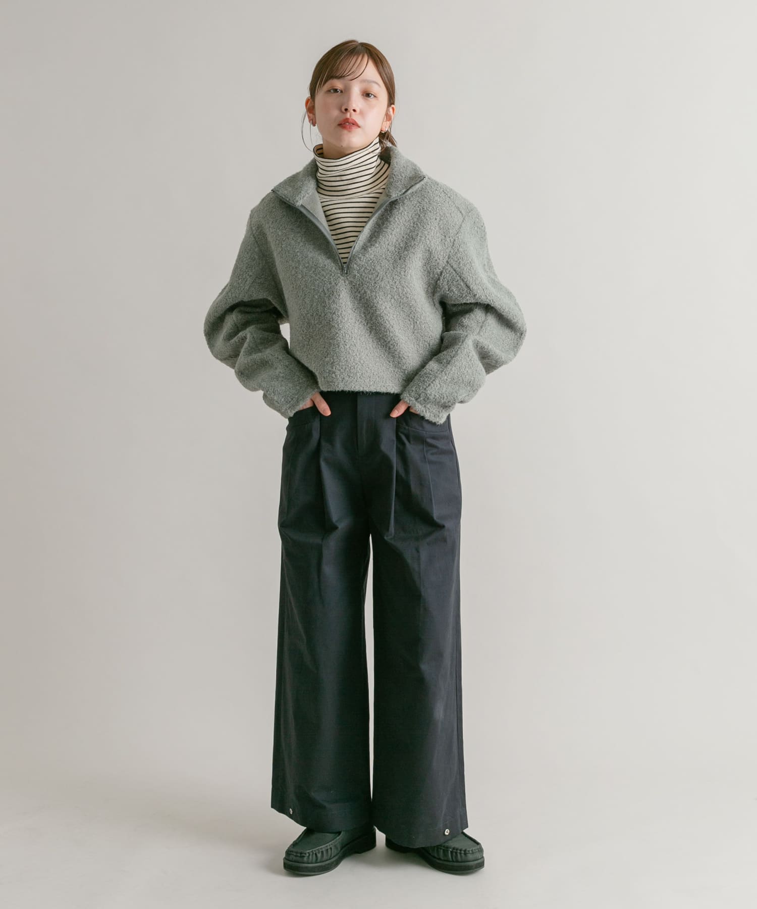 身長：160cm サイズ：one