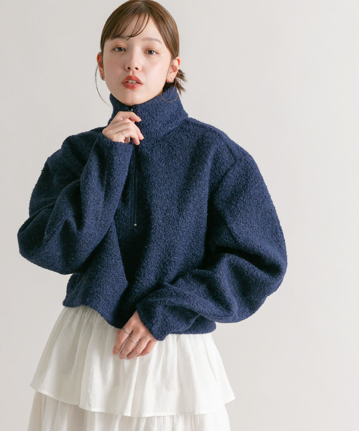 身長：160cm サイズ：one