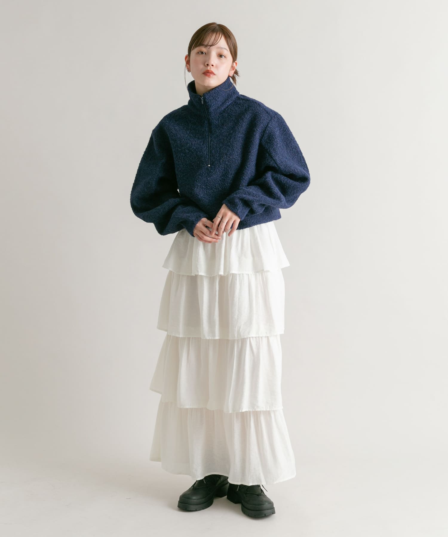 身長：160cm サイズ：one