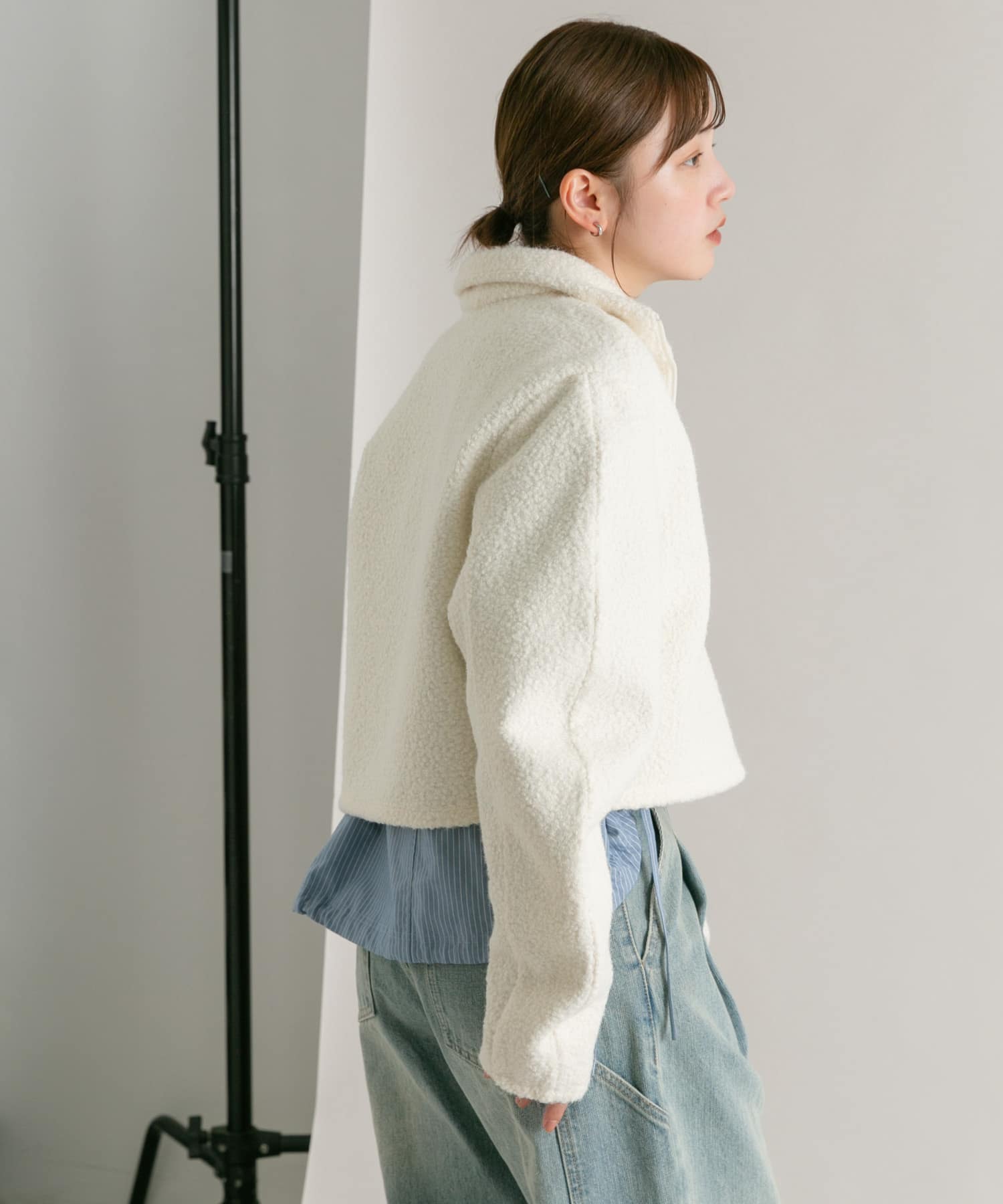 身長：160cm サイズ：one