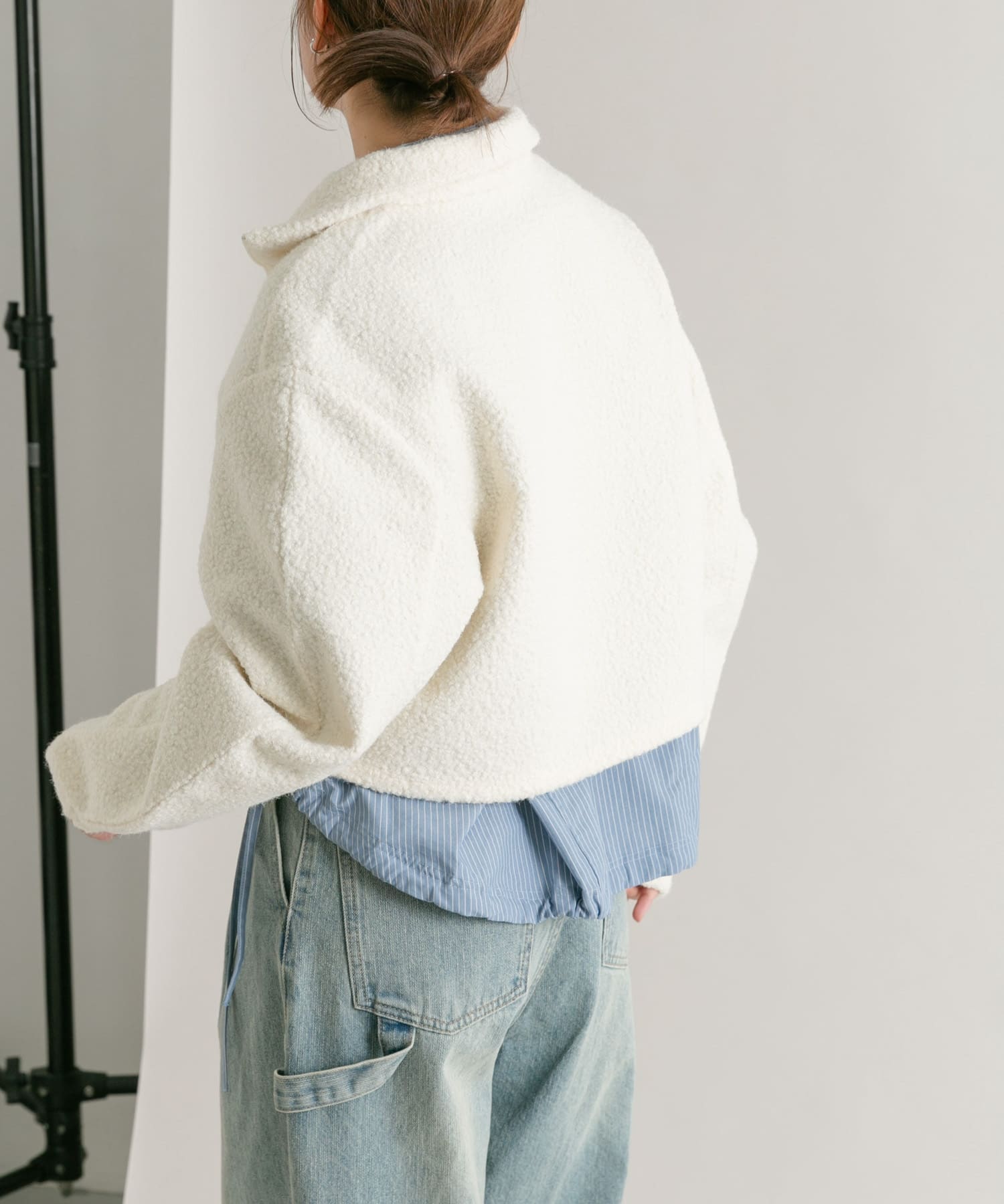 身長：160cm サイズ：one